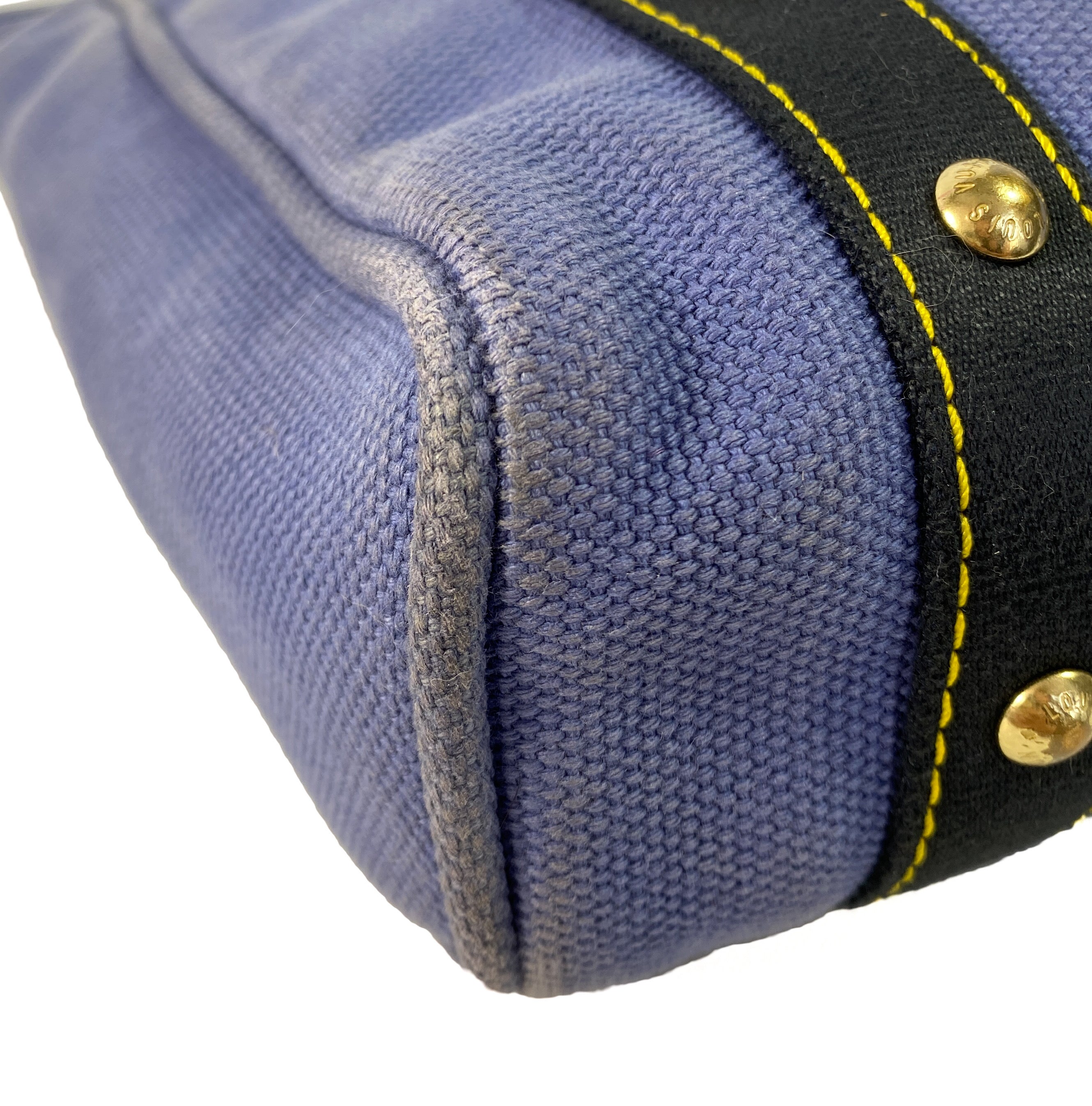 Louis Vuitton blue cabas antigua mm tote