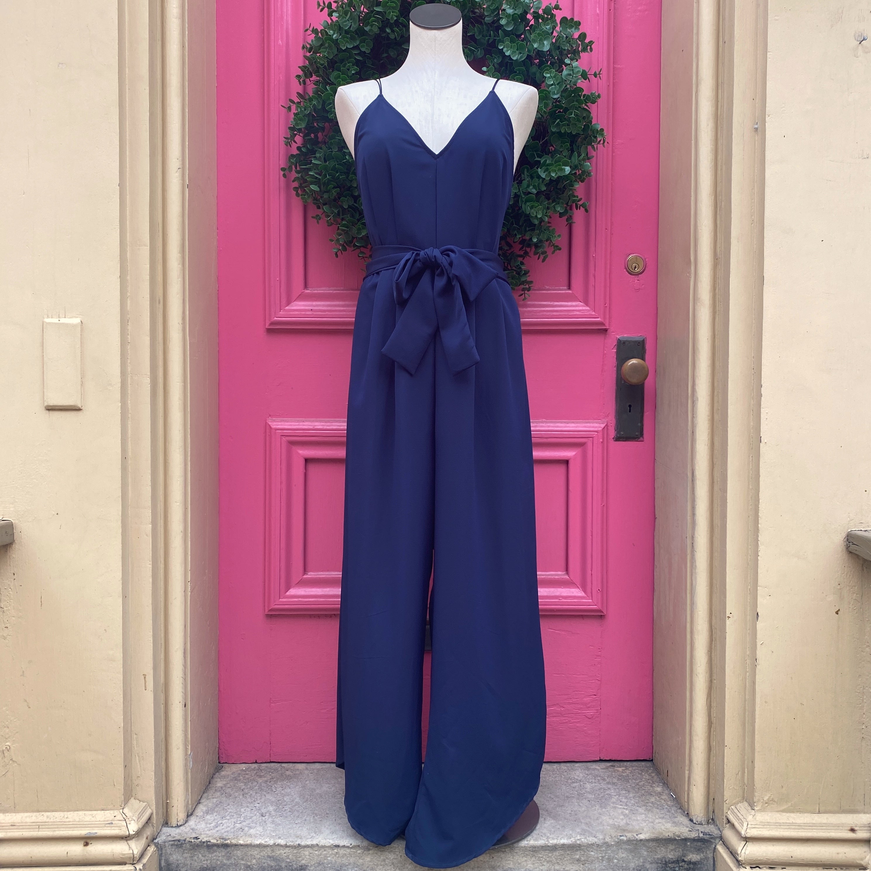 Free Press Clothing navy jumpsuit size XL