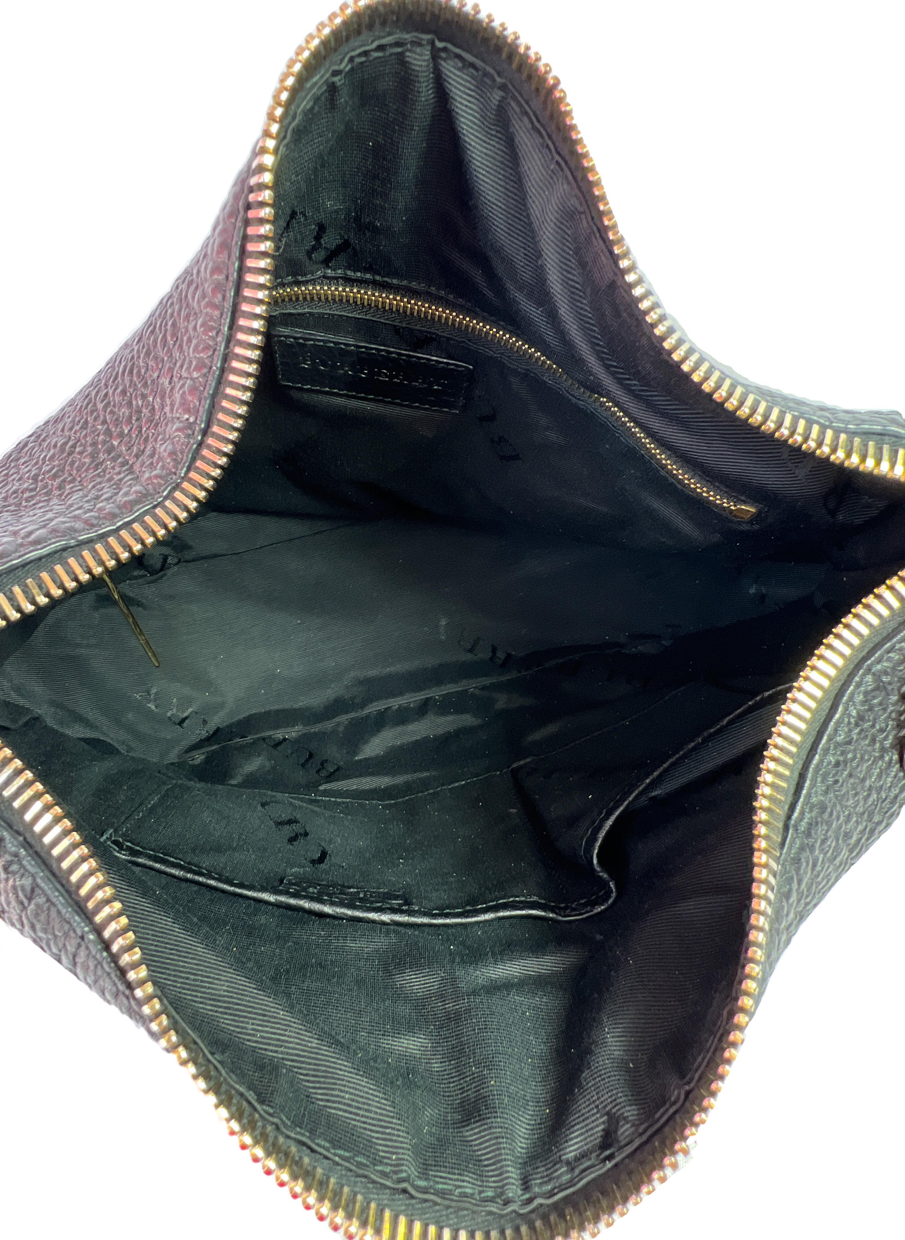 Burberry black leather Orchard Heritage bag