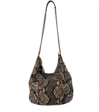 Gucci python medium soho chain hobo bag