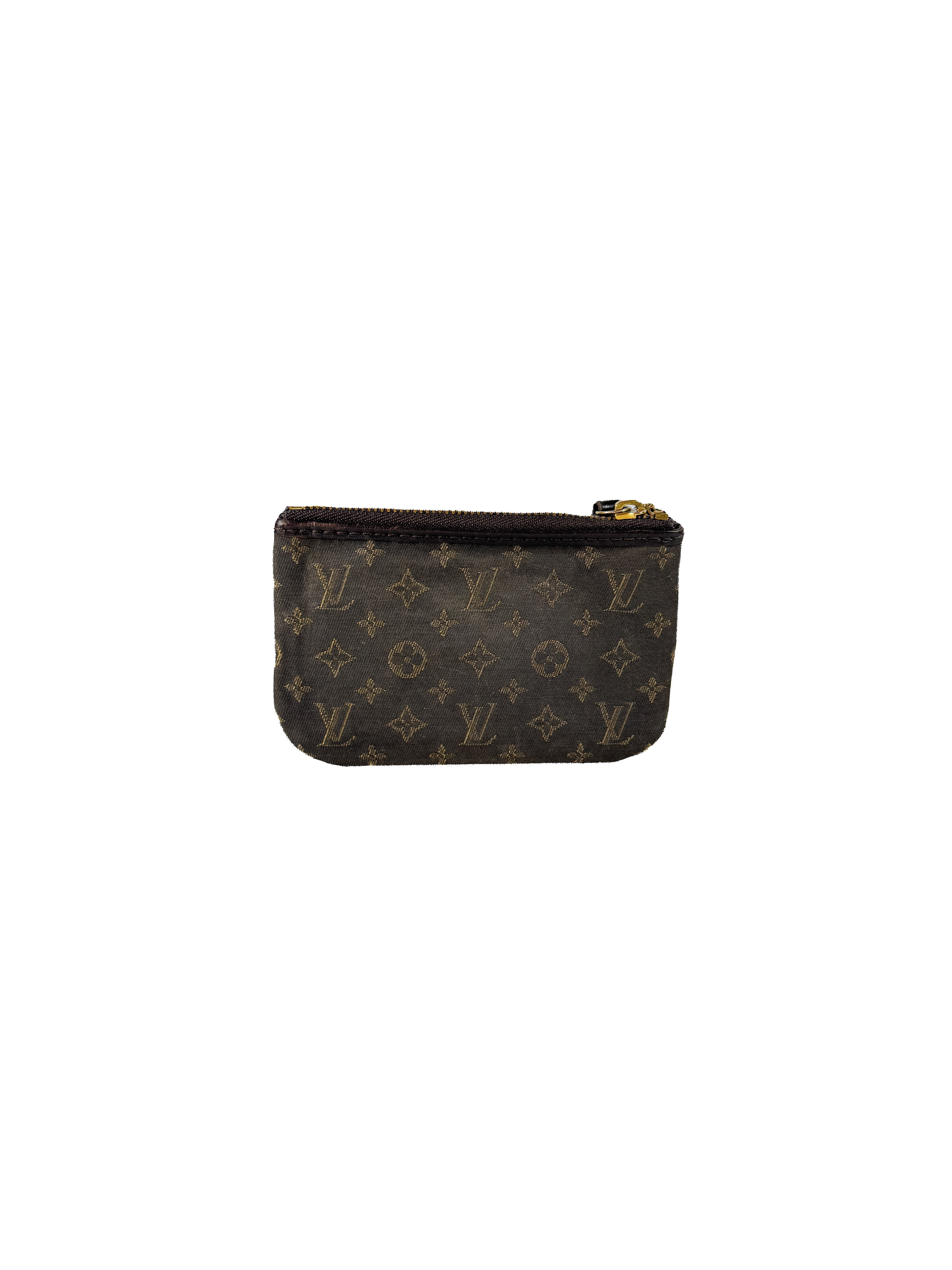 Louis Vuitton Monogram Idylle Pochette Cle Coin Case CT0193