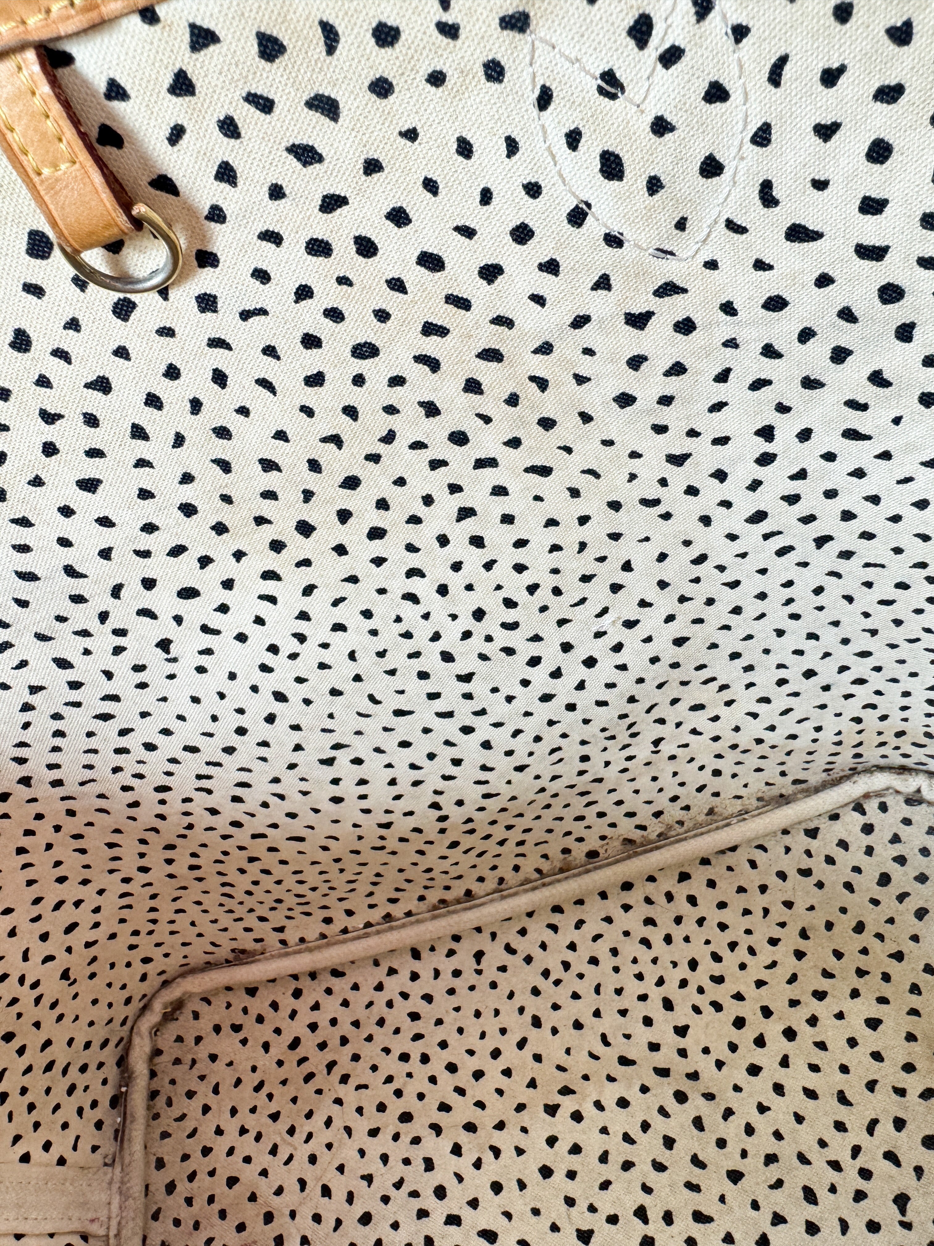 Louis Vuitton Neverfull Tote Limited Edition Kusama Waves Monogram Canvas MM  GI4142