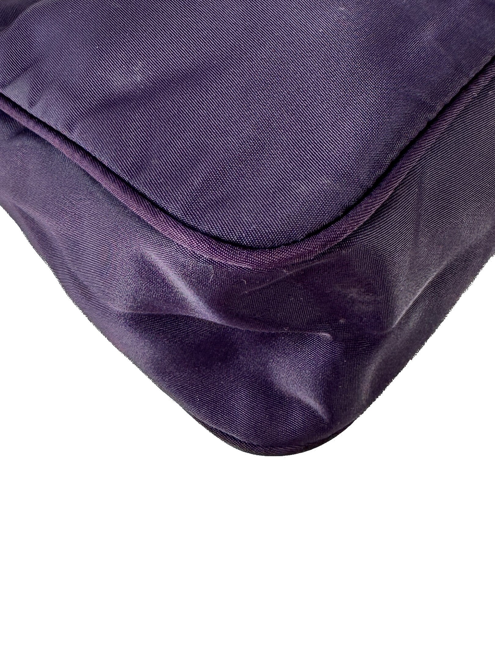 Prada purple nlyon vintage shoulder bag 36
