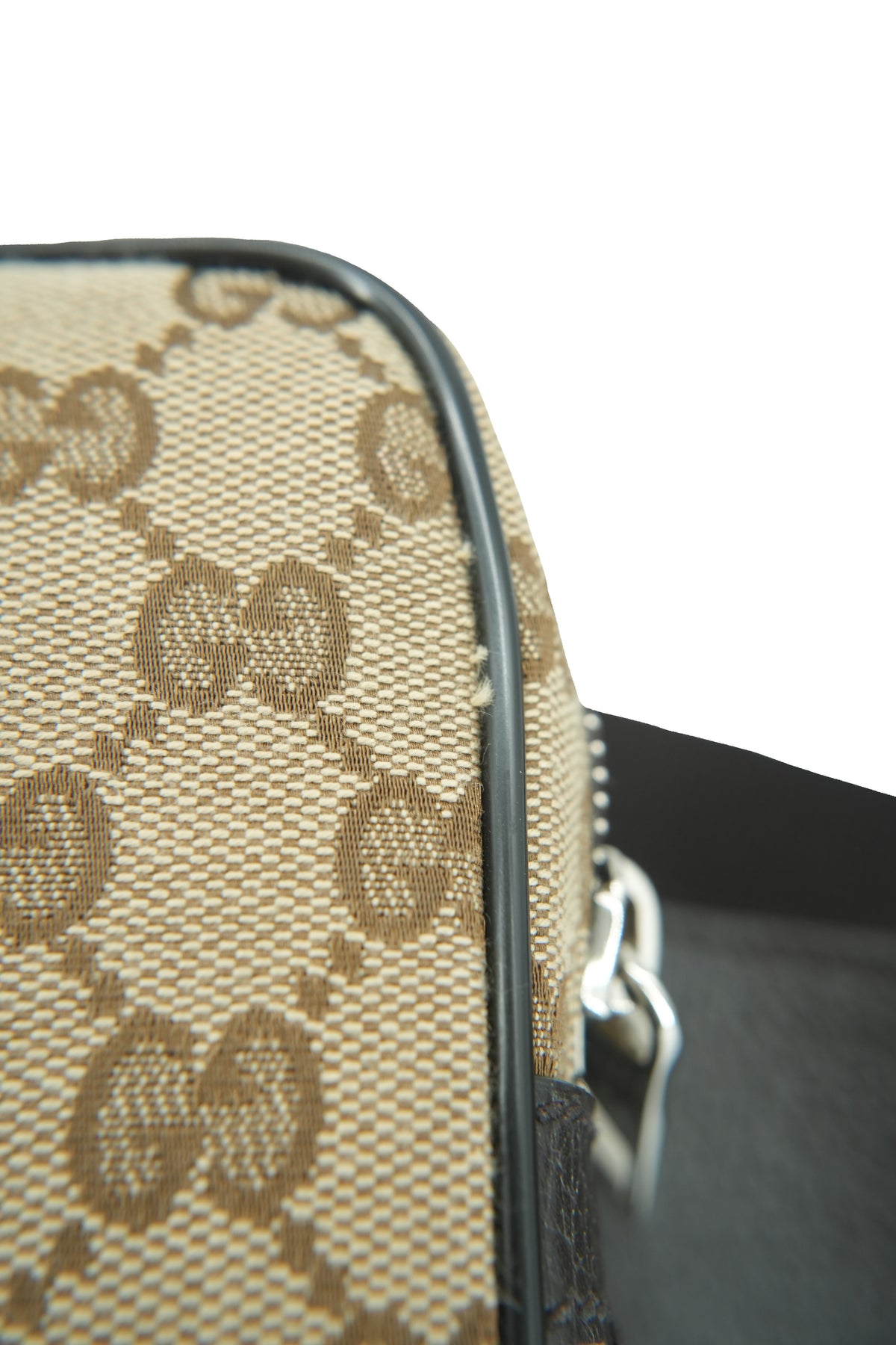 Gucci brown signature belt bag 449174 52706