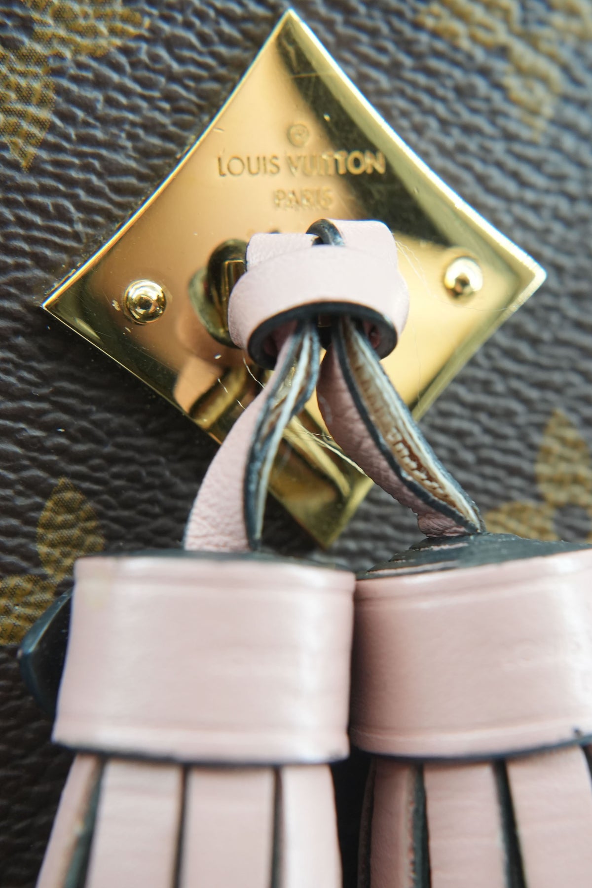 Louis Vuitton monogram pink Saintonge CA0139