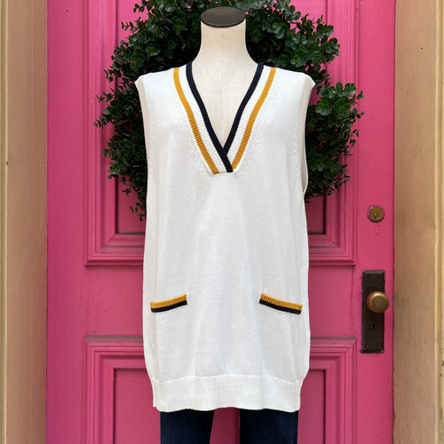 The Upside phoenix knitted vest size M NWT