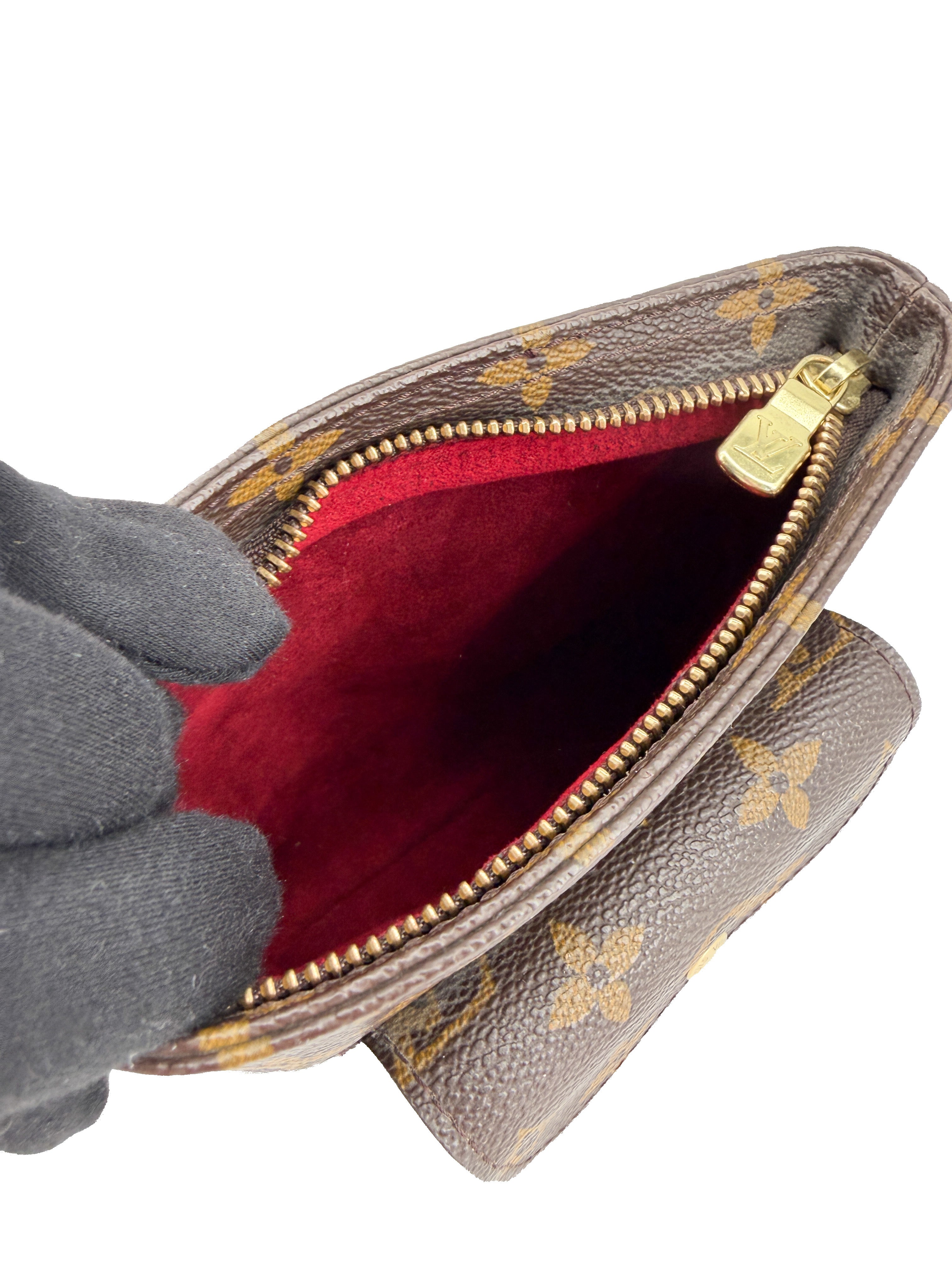 Louis Vuitton monogram Partition wristlet