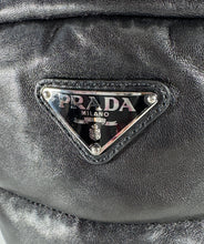 Prada black leather padded Moon boots size 37.5 **as is**