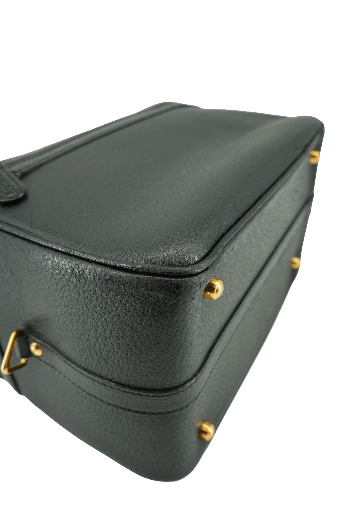 Gucci Bamboo black vintage vanity 2491