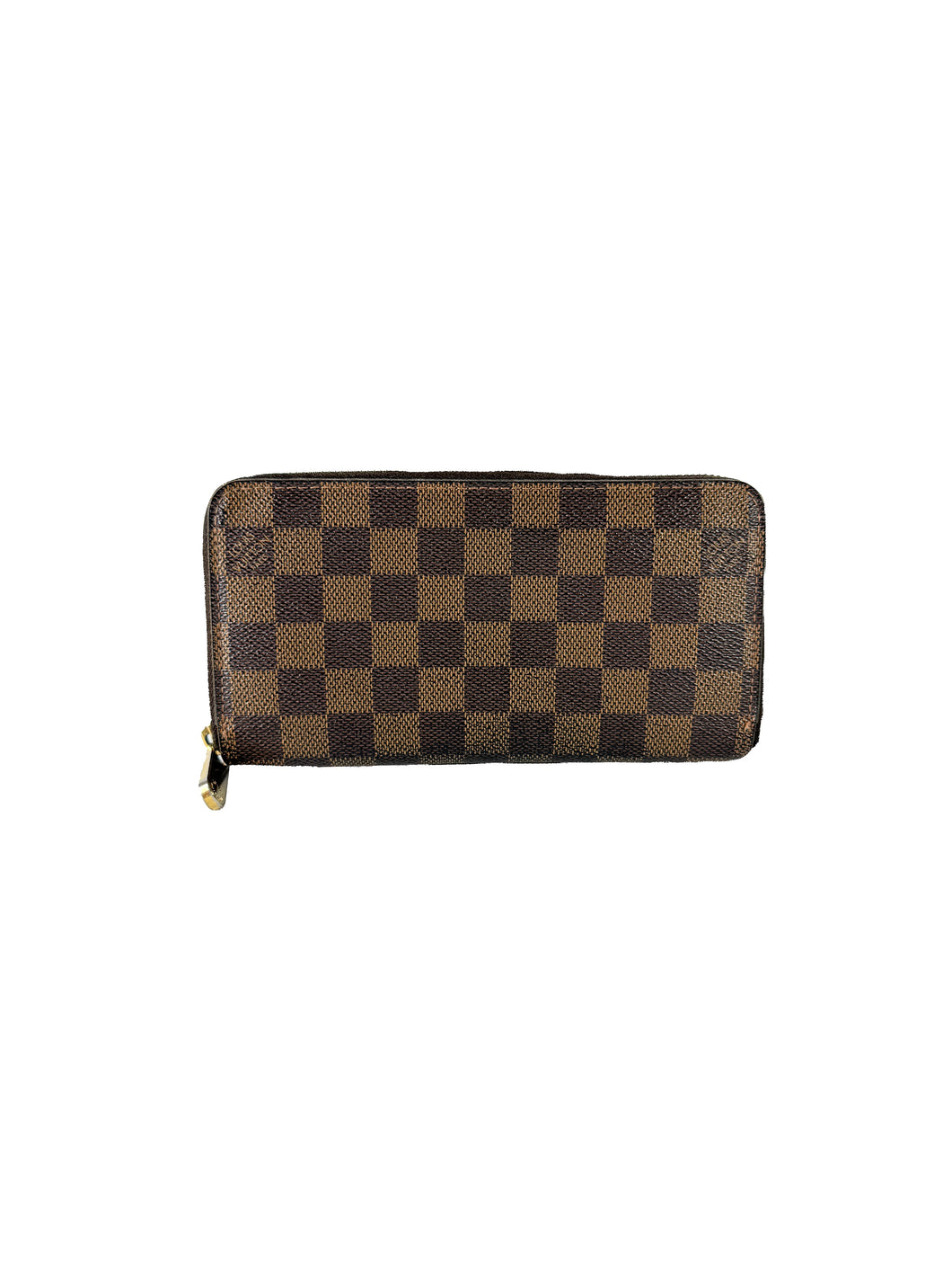 Louis Vuitton damier ebene zippy wallet CA1058