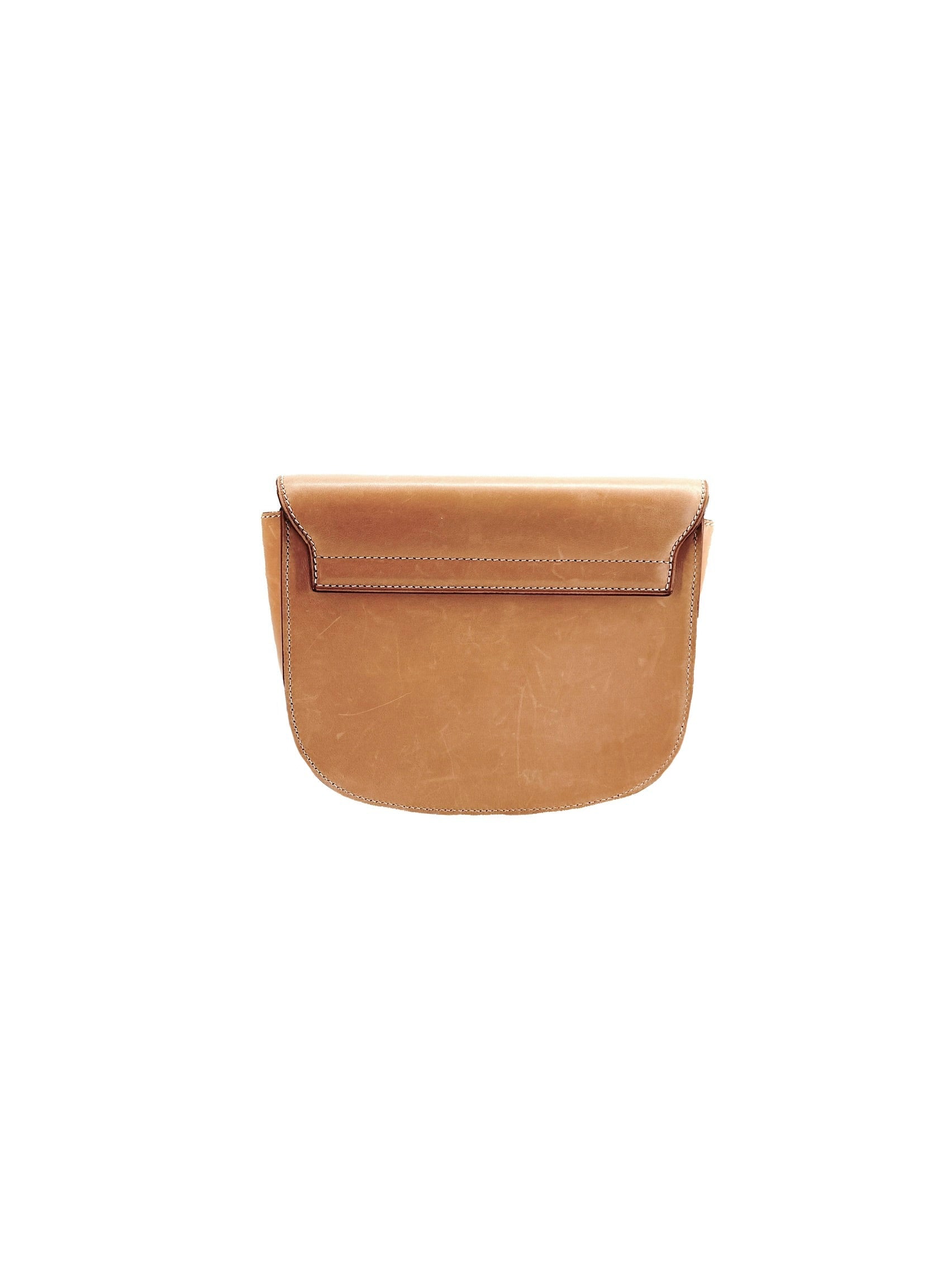 Saint Laurent Smooth Vintage Calfskin Small Kaia Satchel Brown Gold GLV6848180620