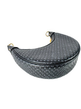 Louis Vuitton calfskin embossed monogram Loop black NFC