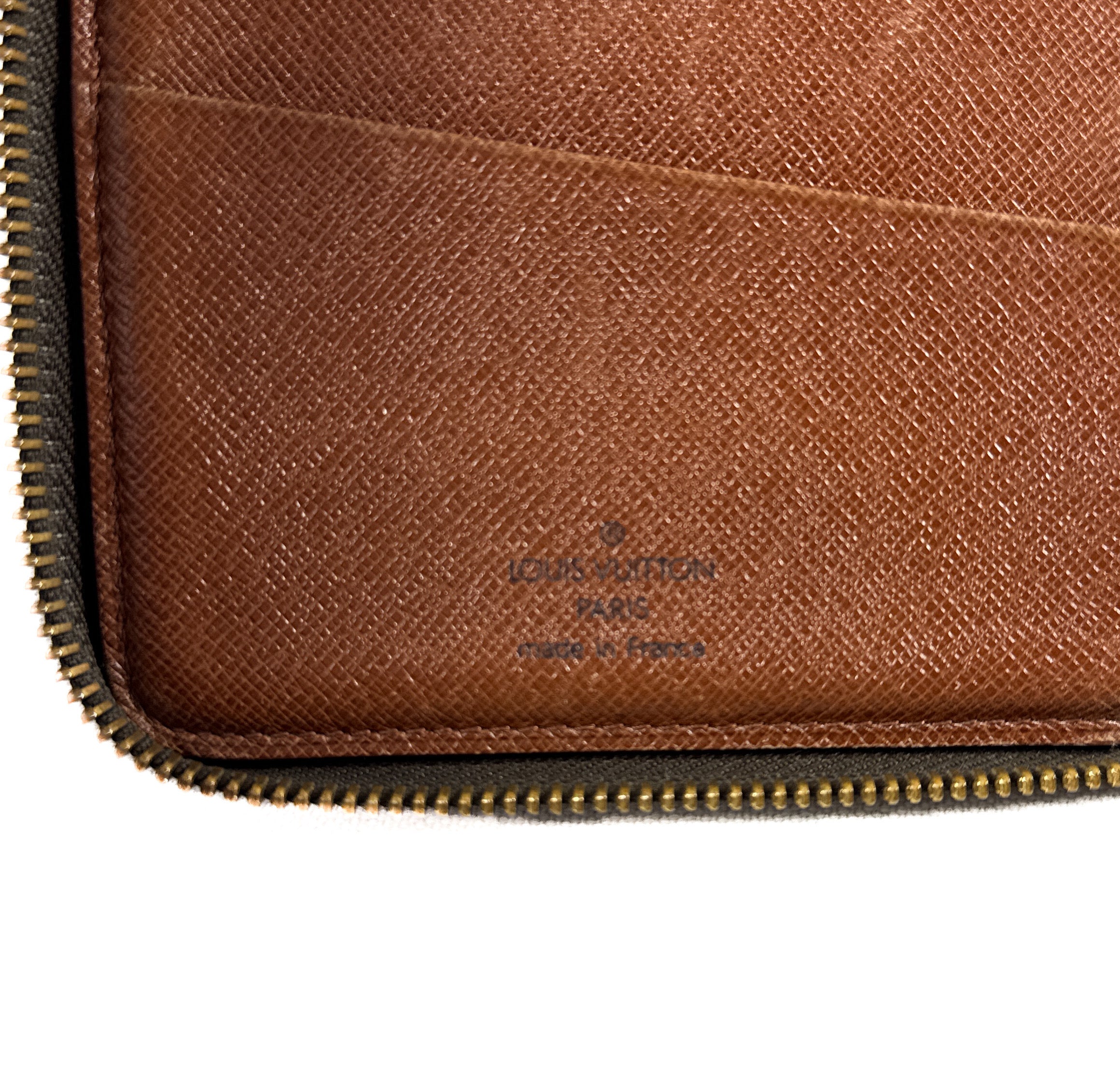 Louis Vuitton monogram vintage organizer de voyage travel wallet MI1917