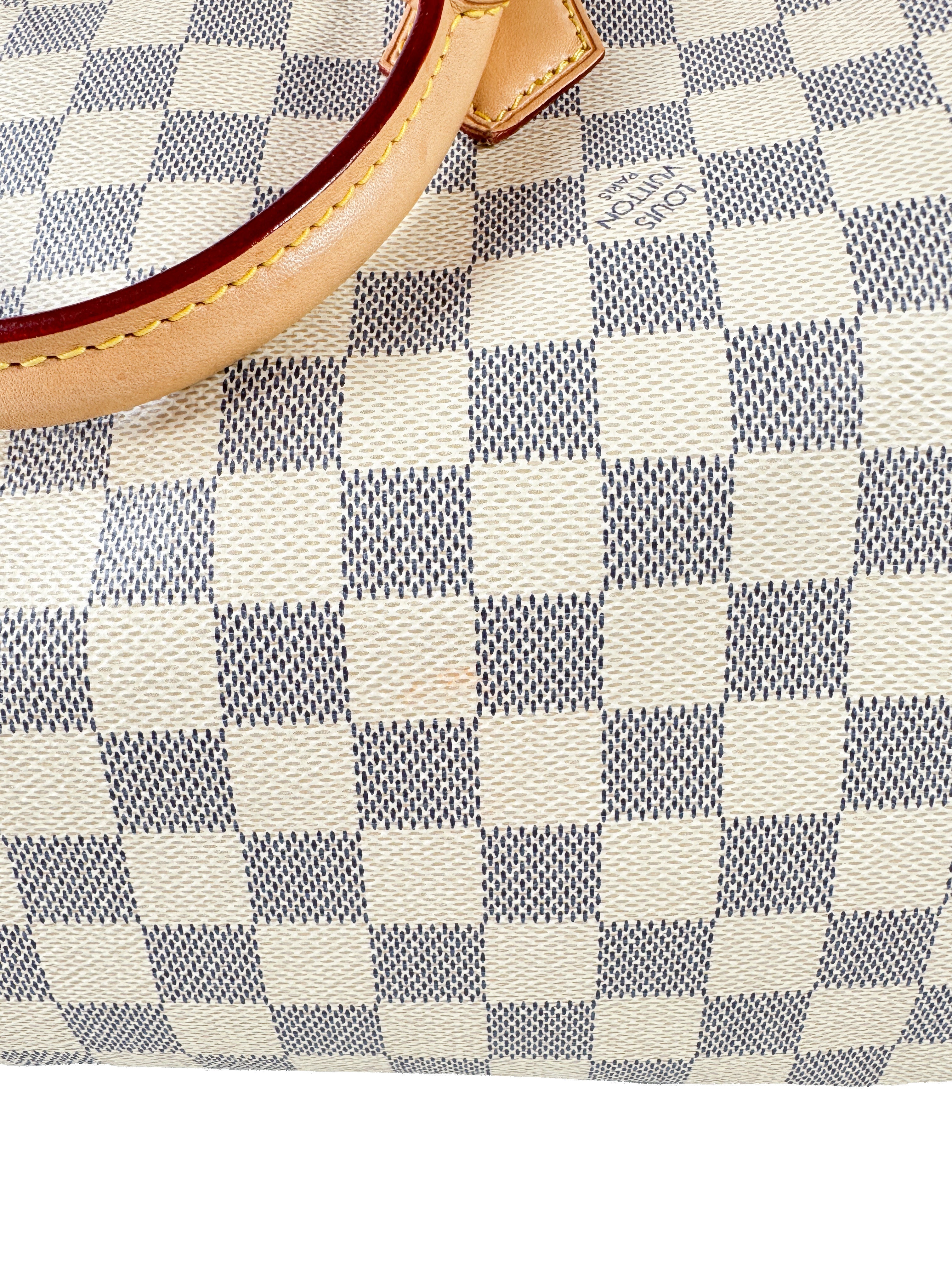 Louis Vuitton damier azur Speedy 30 bandouliere SD4147