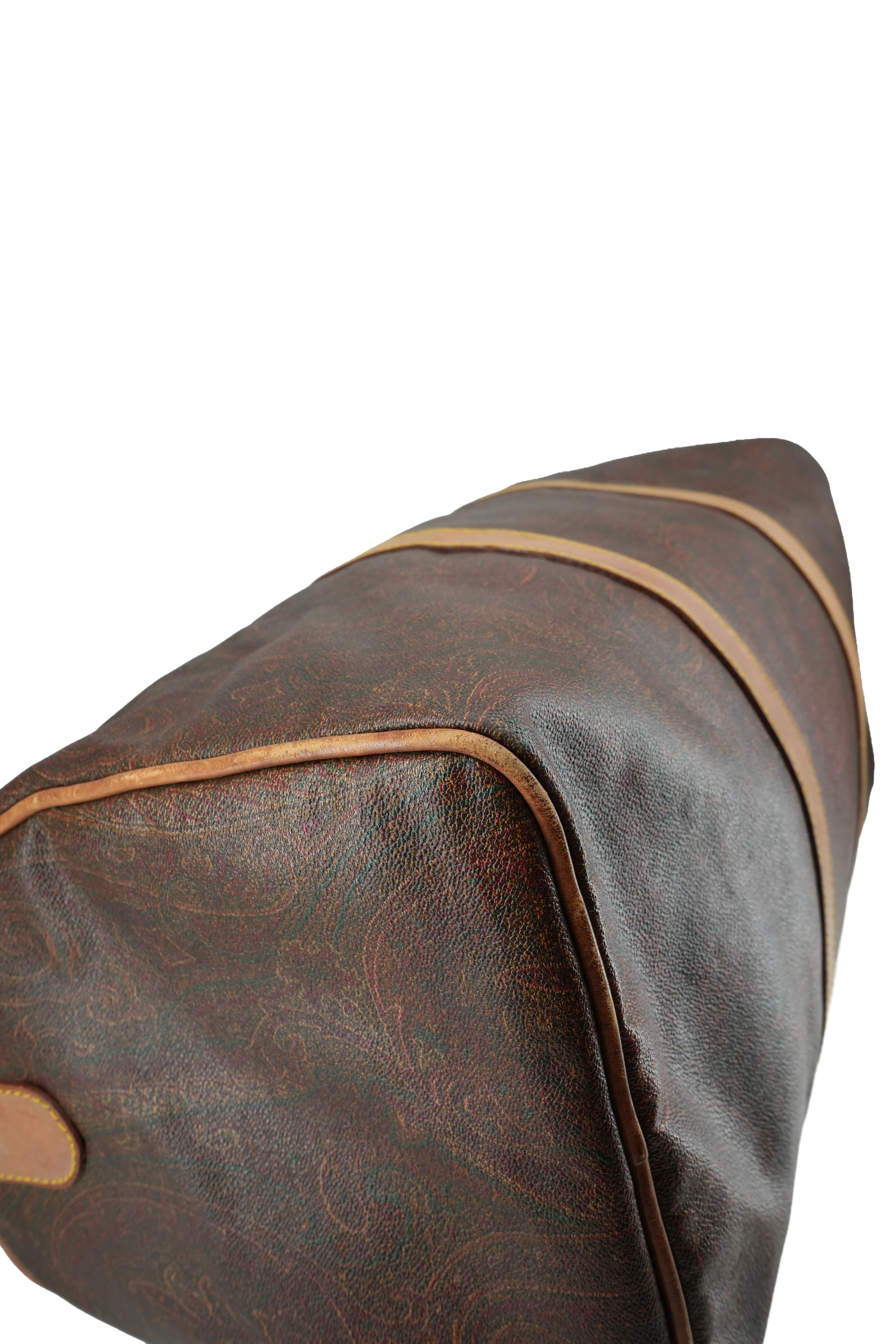 Etro paisley coated canvas weekender 1036719