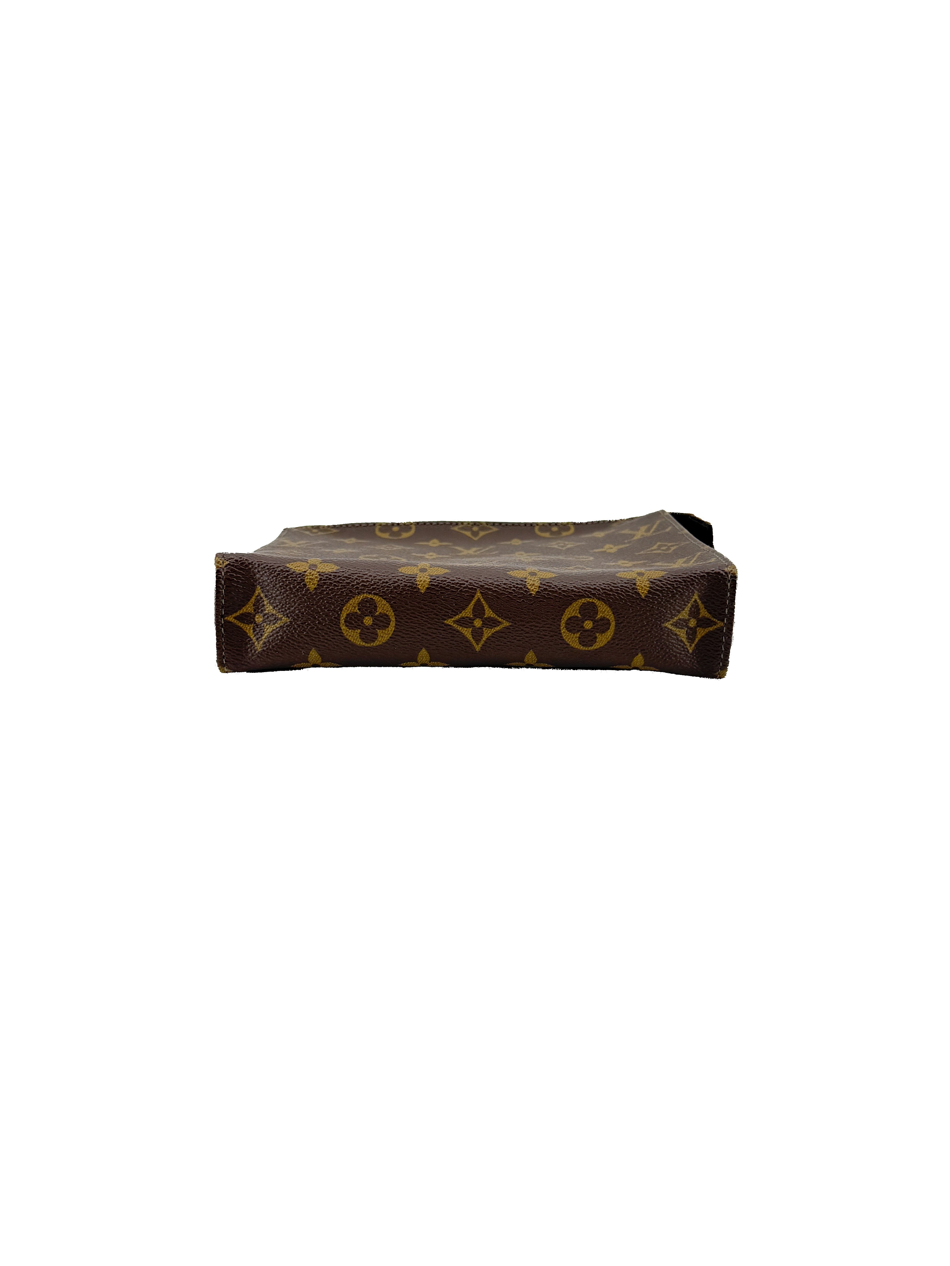 Louis Vuitton French Luggage Company vintage monogram zip pouch