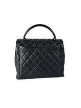 Chanel Caviar Quilted Jumbo Kelly Flap Black  4367160