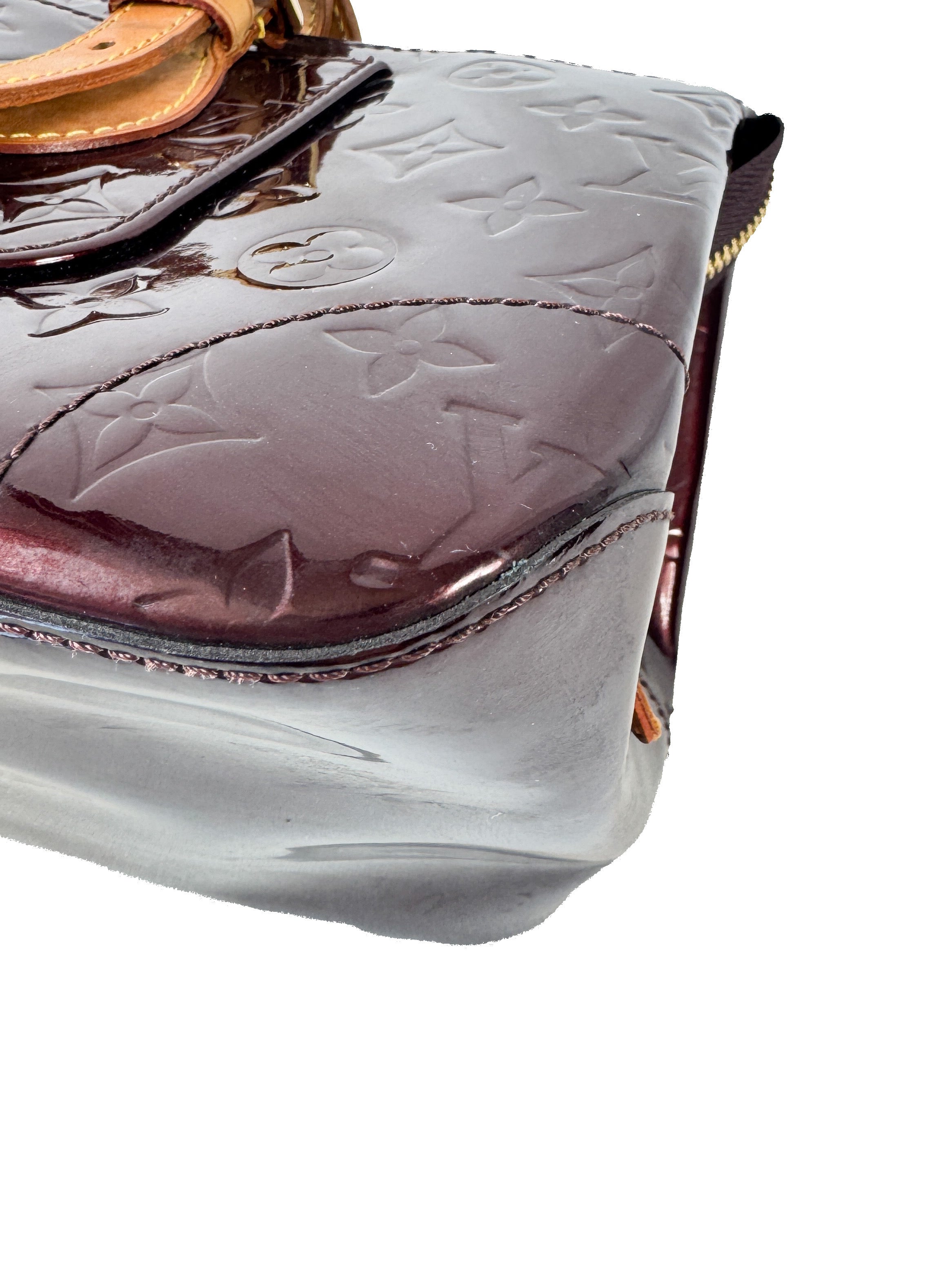 Louis Vuitton vernis rosewood ave bag SL4007