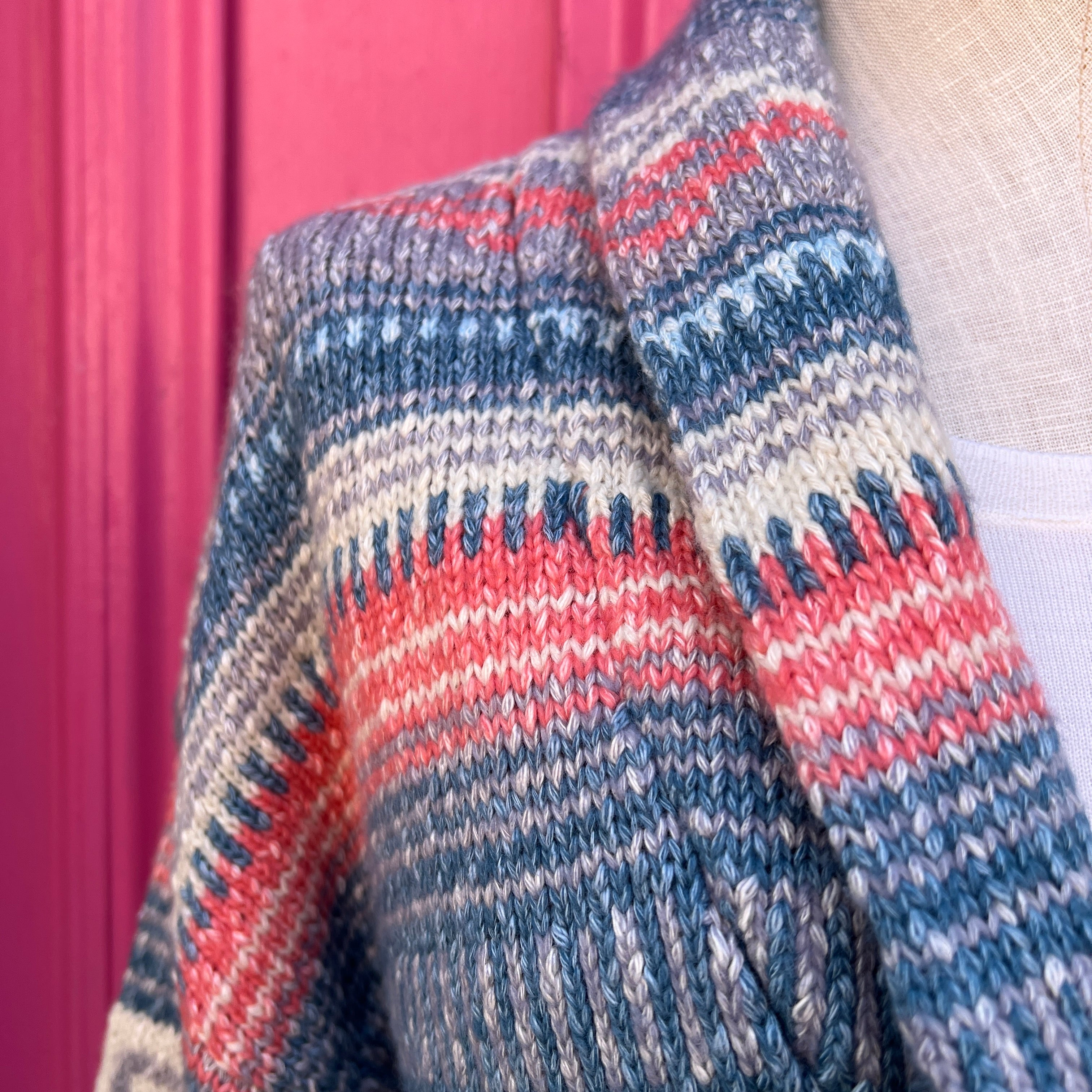 Faherty sun n wave shawl cardigan size L NWT