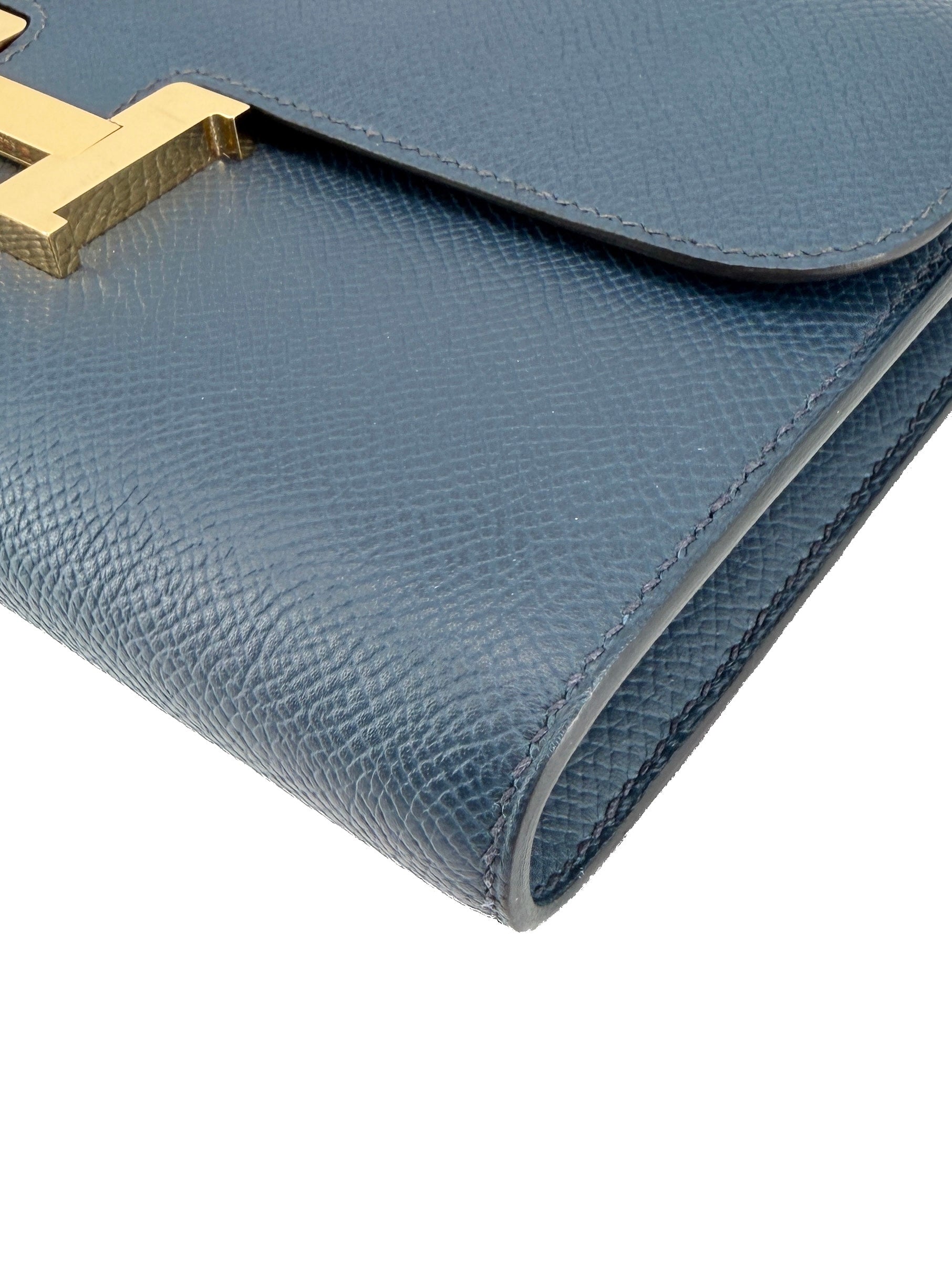 Hermès Bleu Nuit Constance to Go epsom W