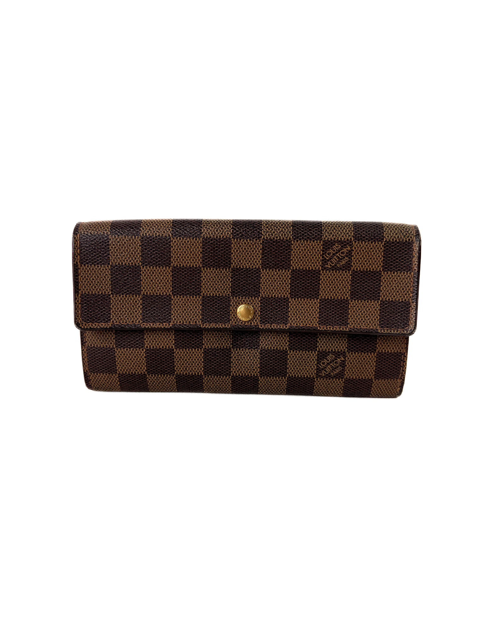 Louis Vuitton Damier Azur Canvas Sarah Wallet