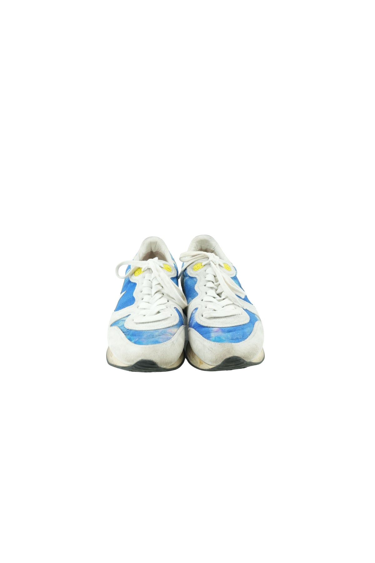 Golden Goose blue tie dye running sneakers size 37 (7)