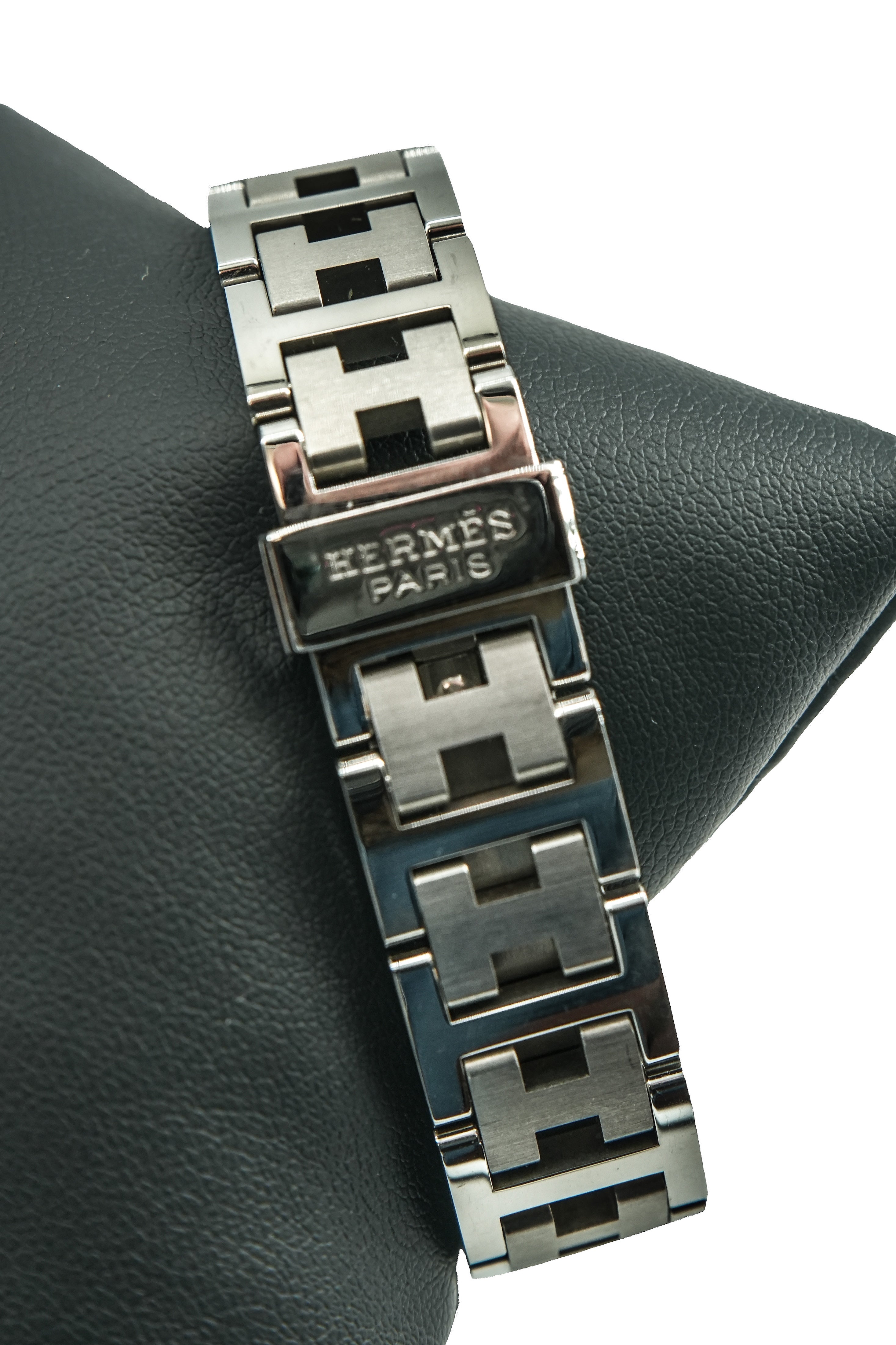 Hermès stainless Clipper watch CL4.210 2439081