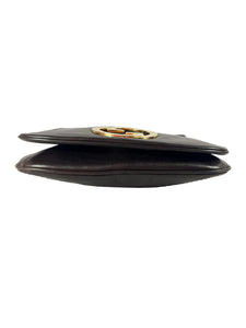 Gucci dark brown leather Blondie shoulder bag