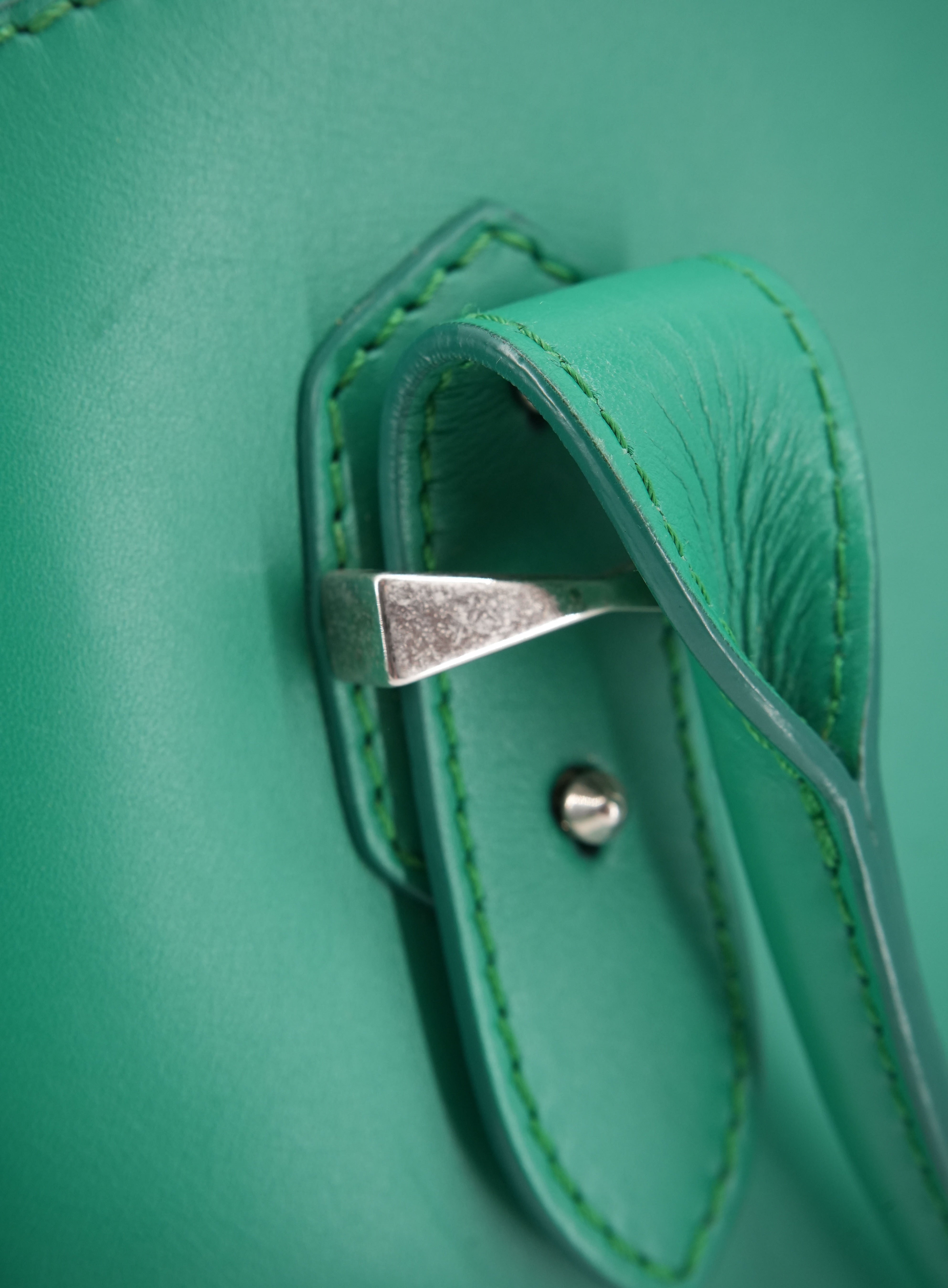 Alexander McQueen green legend crossbody