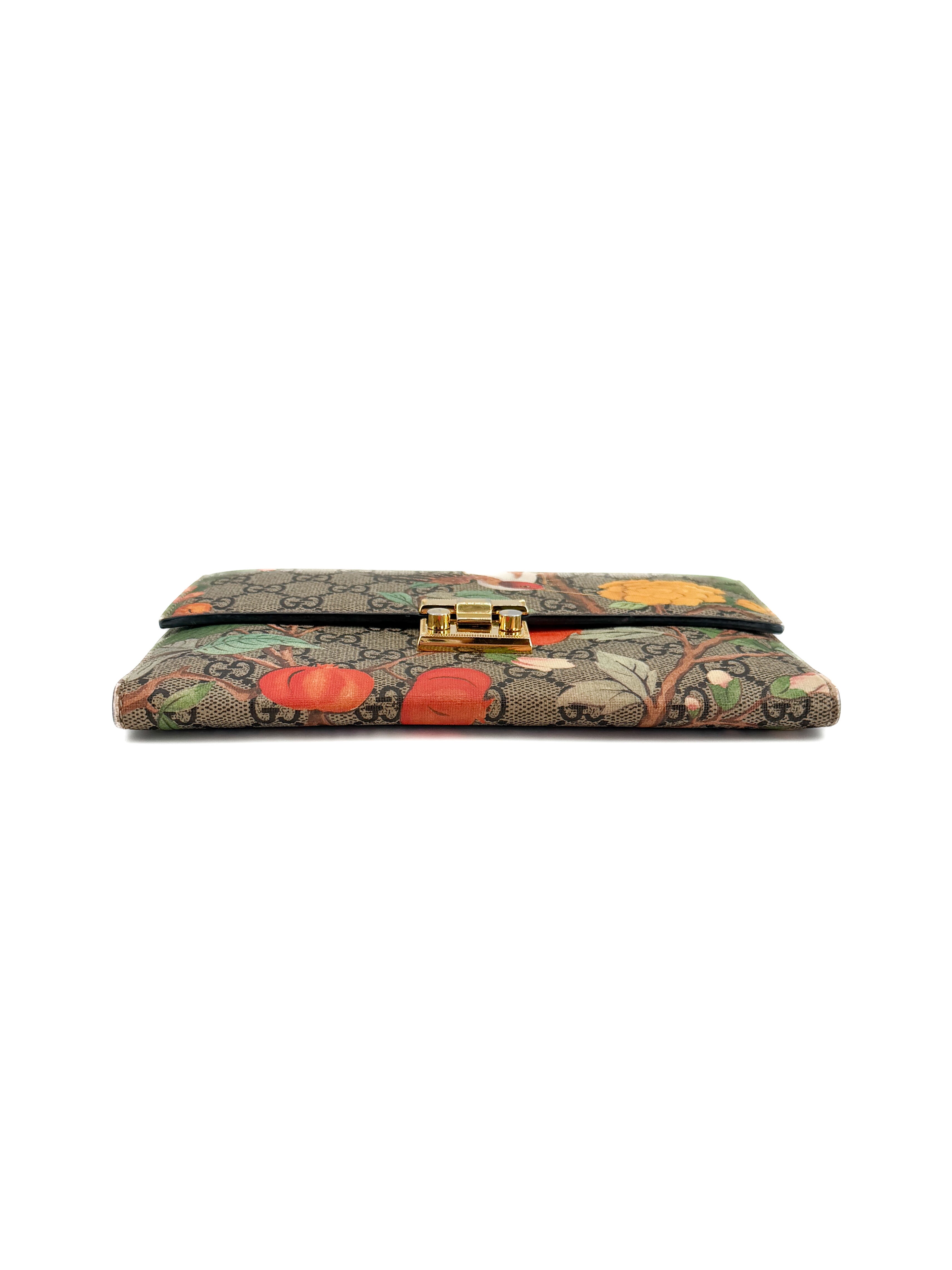Gucci GG Tian padlock clutch 4531560959