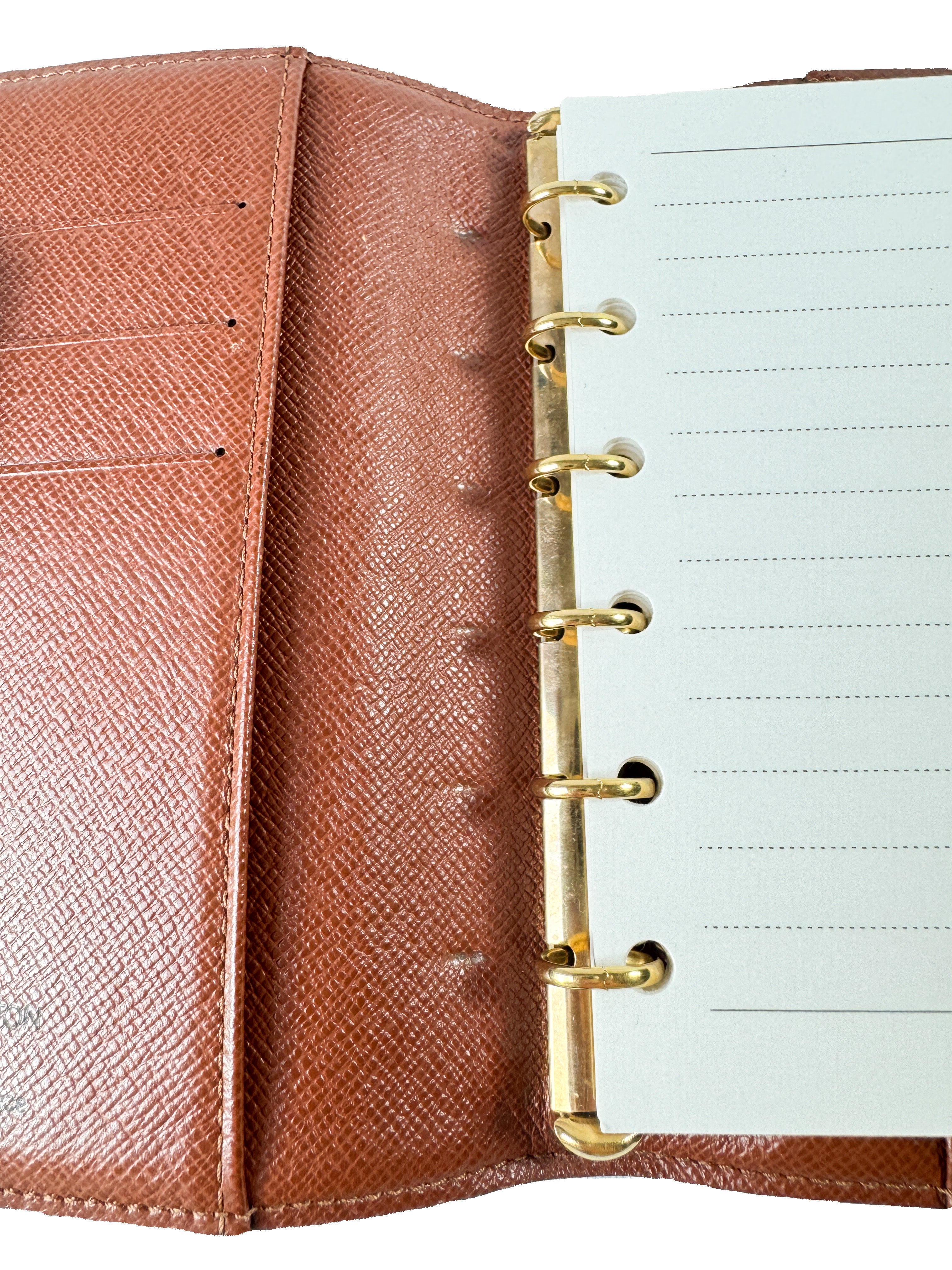 Louis Vuitton monogram agenda PM SP0031