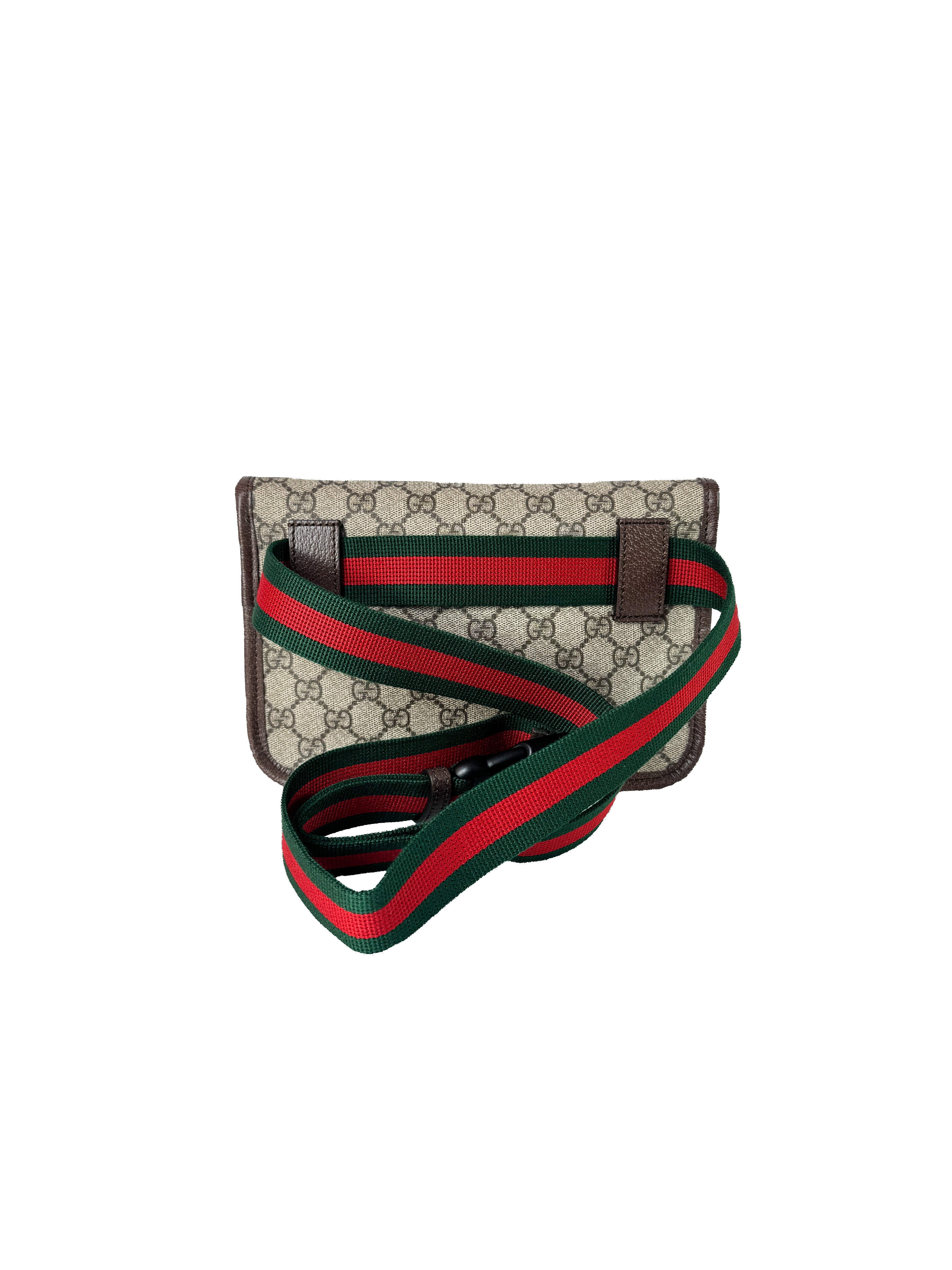 Gucci GG Supreme monogram Neo waist bag 493930 520981 NEW