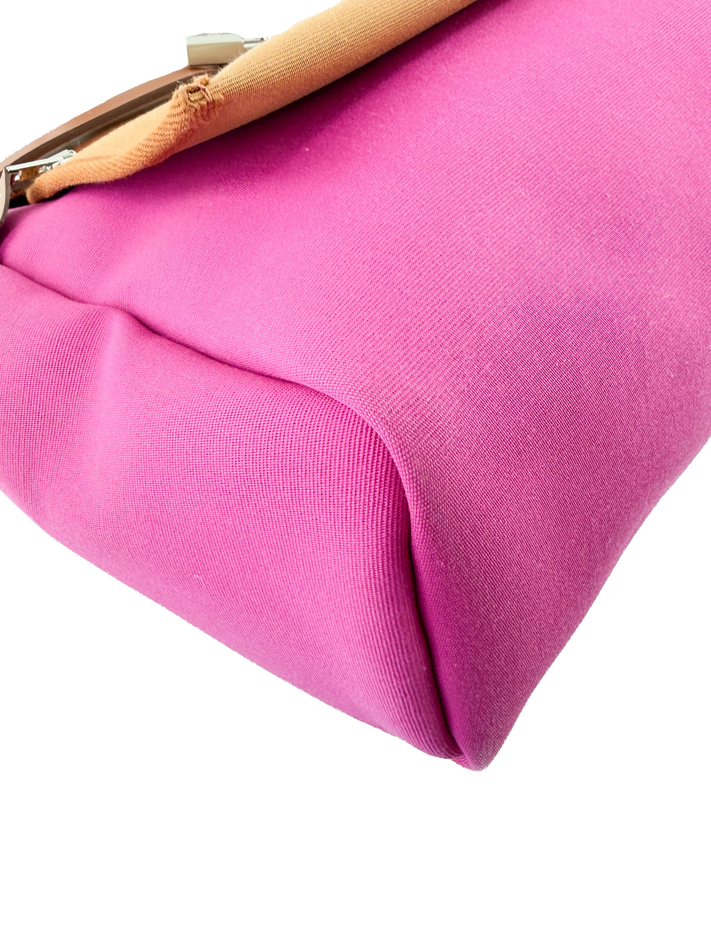 Hermès pink Herbag Zip Y MN 009 KD Magnolia