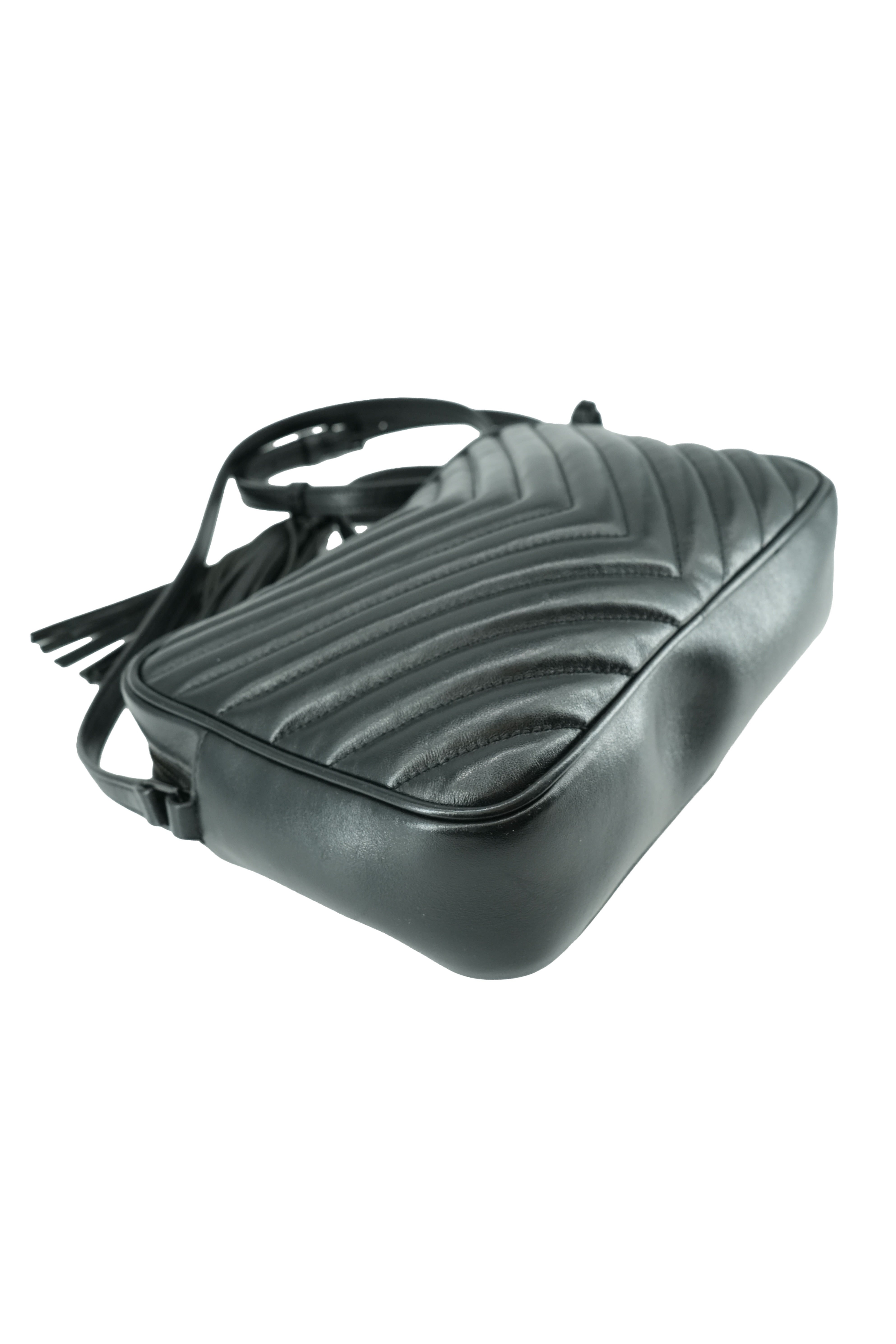 Saint Laurent black Lou Camera bag GUE574494-0419