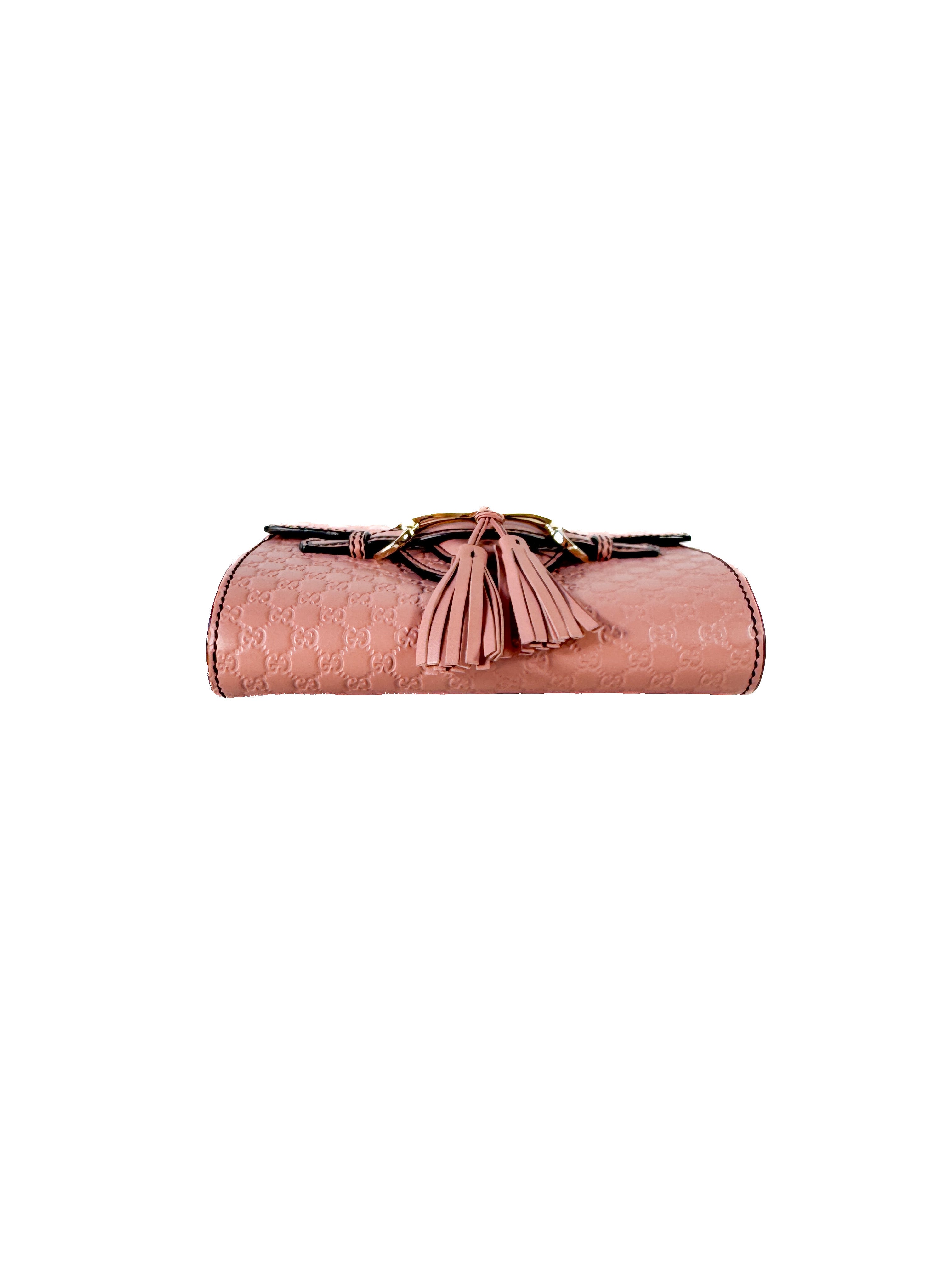 Gucci Microguccissima Mini Emily light pink leather crossbody