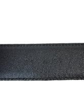 Prada black leather belt size 110 44 1097