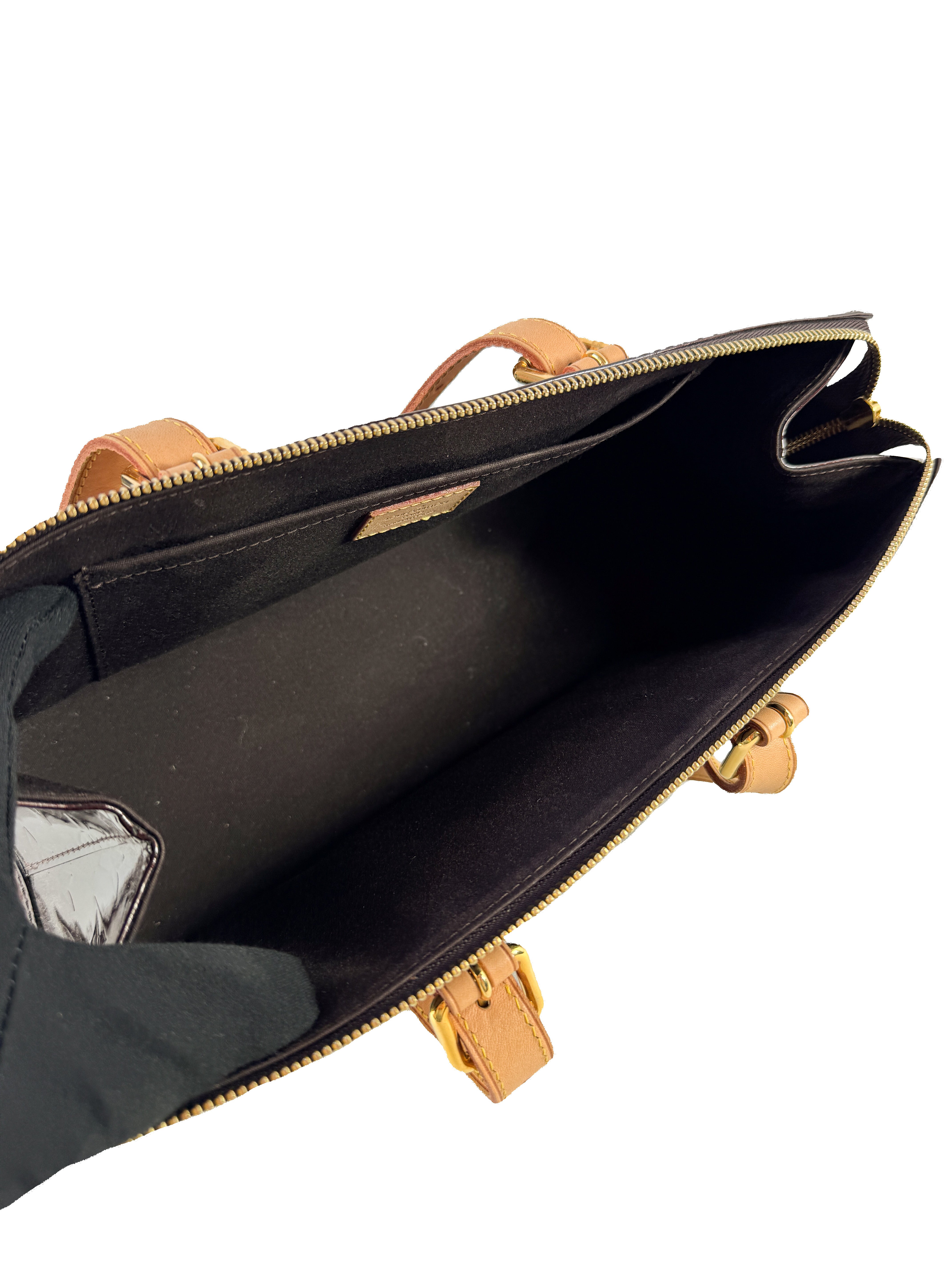 Louis Vuitton vernis Rosewood Avenue Amarante bag