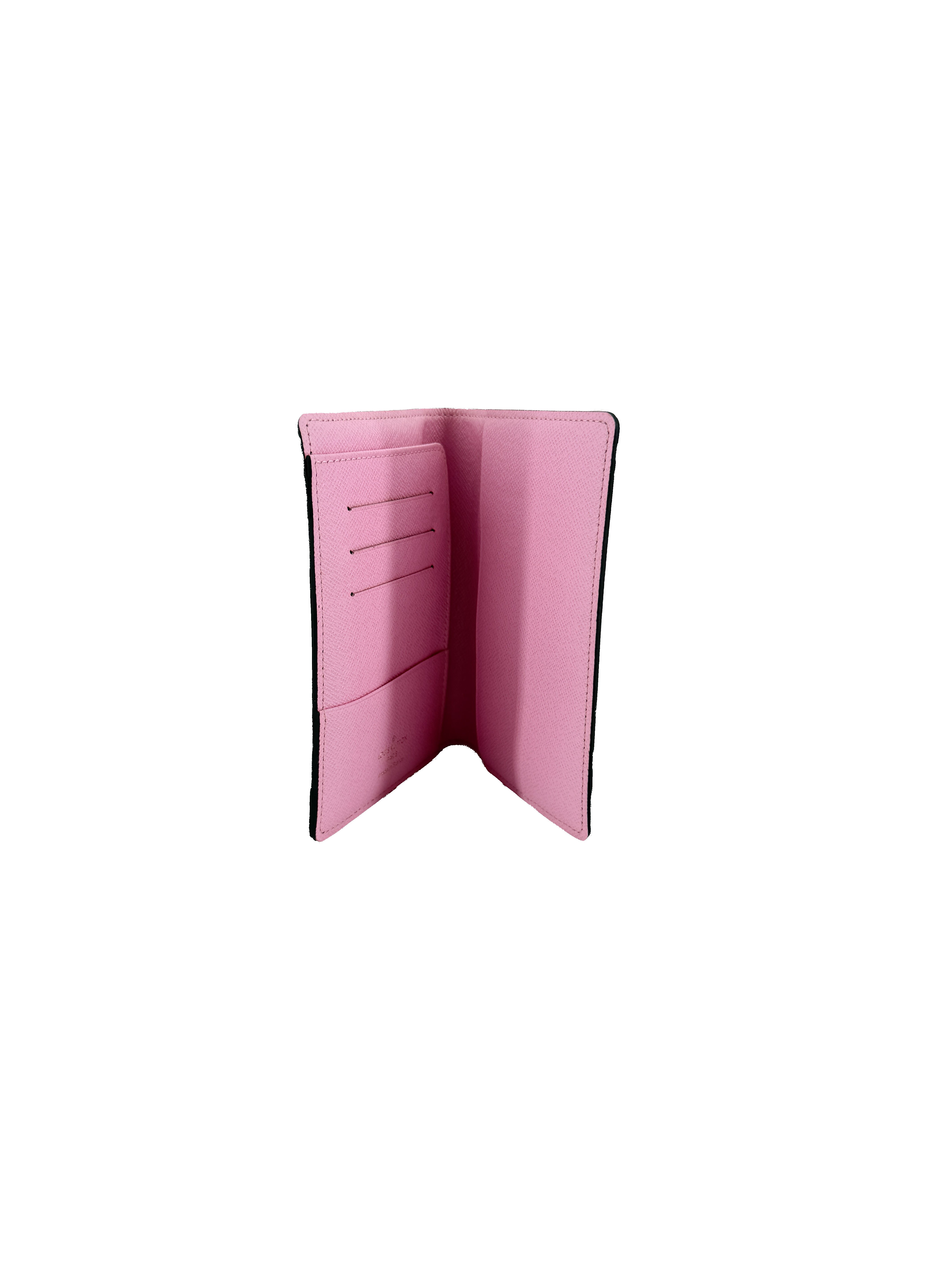 Louis Vuitton monogram 2016 Christmas Animation Illustre Transatlantic passport holder MB2186
