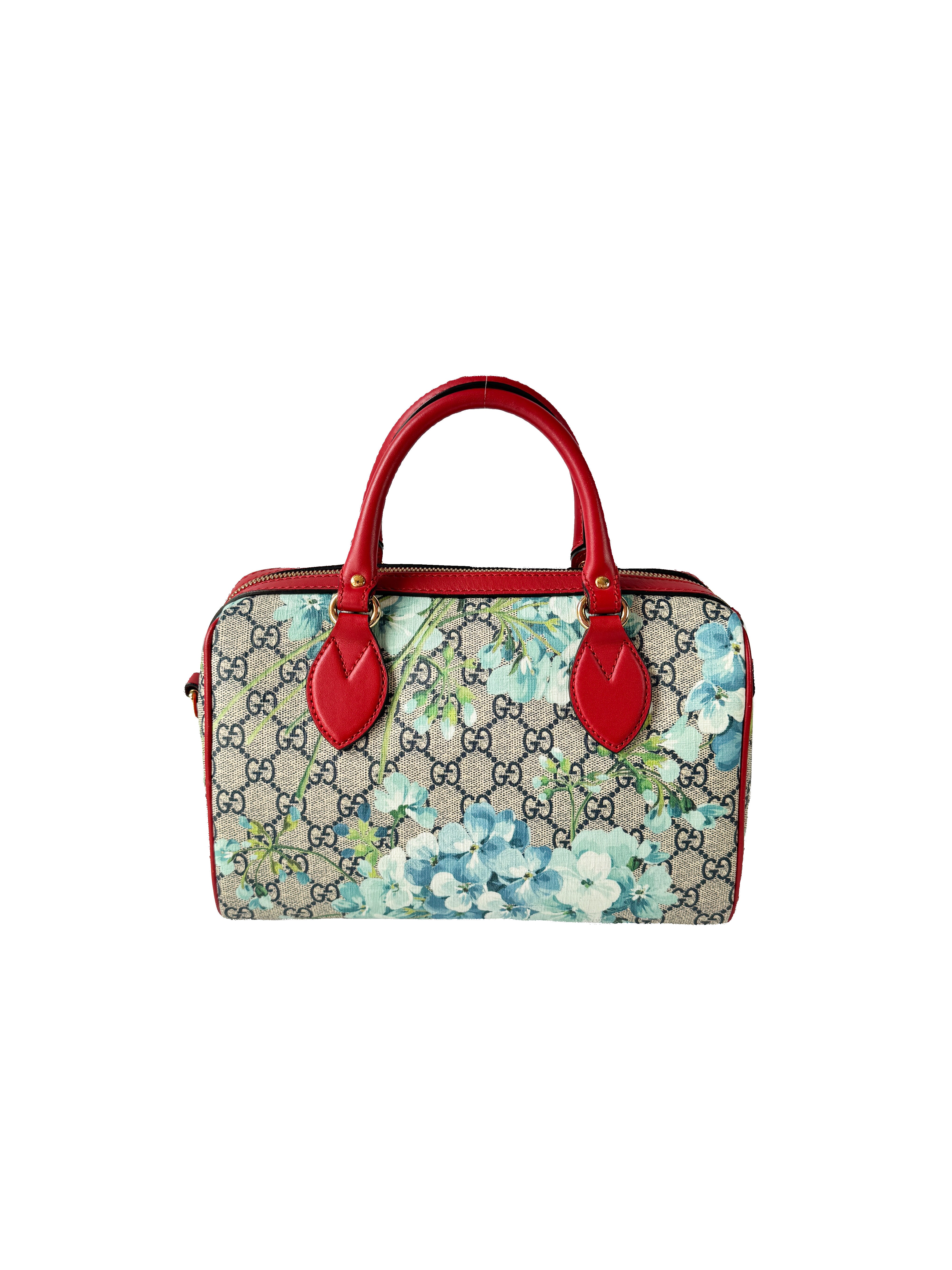 Gucci Supreme GG Blooms boston bag 546314 535795