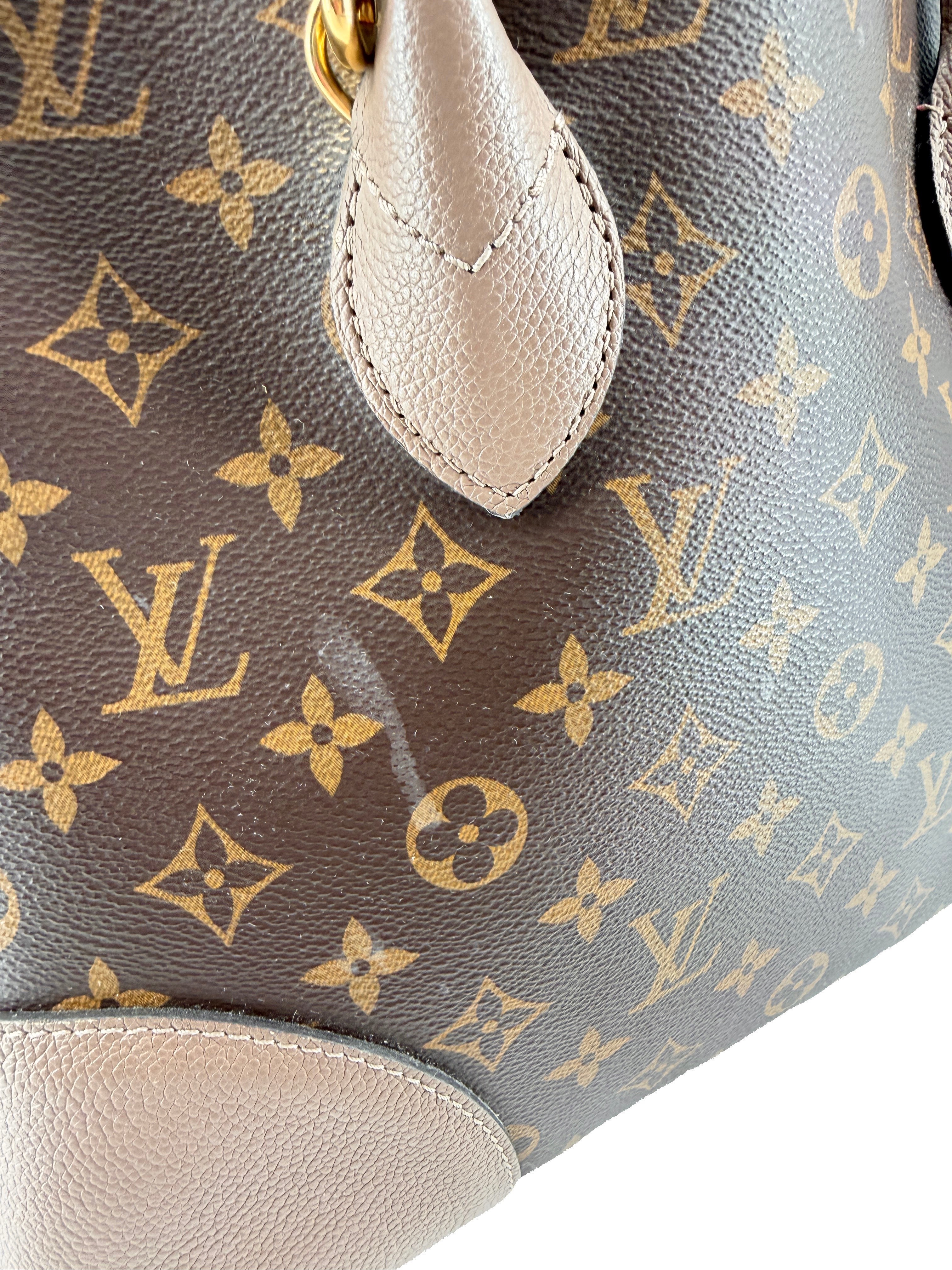 Louis Vuitton monogram taupe Flandrin DU2167