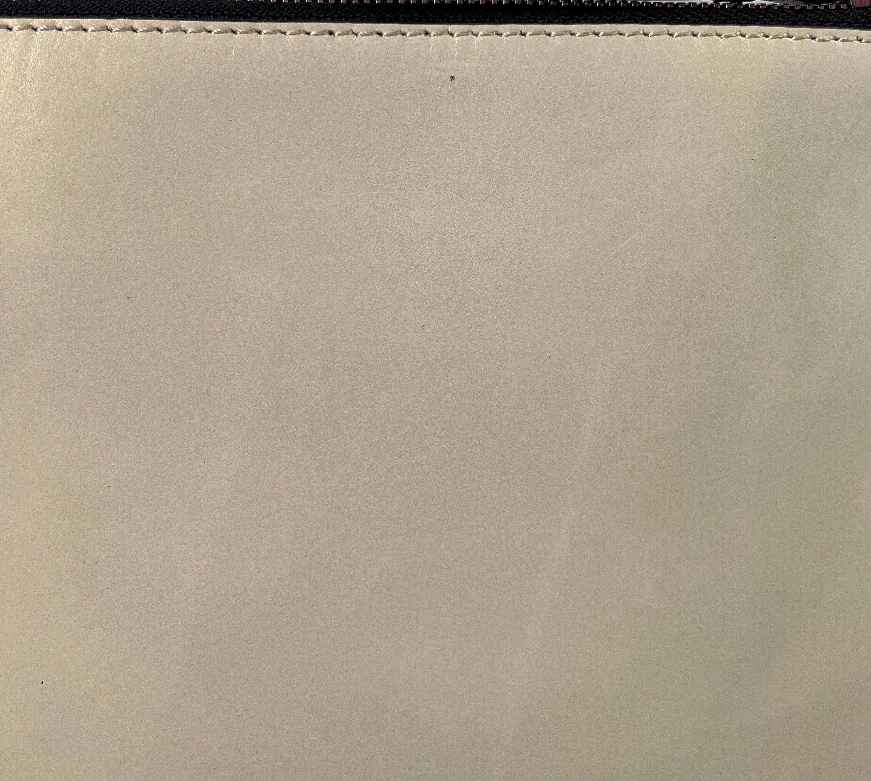 Giuseppe Zanotti pearl & black leather clutch