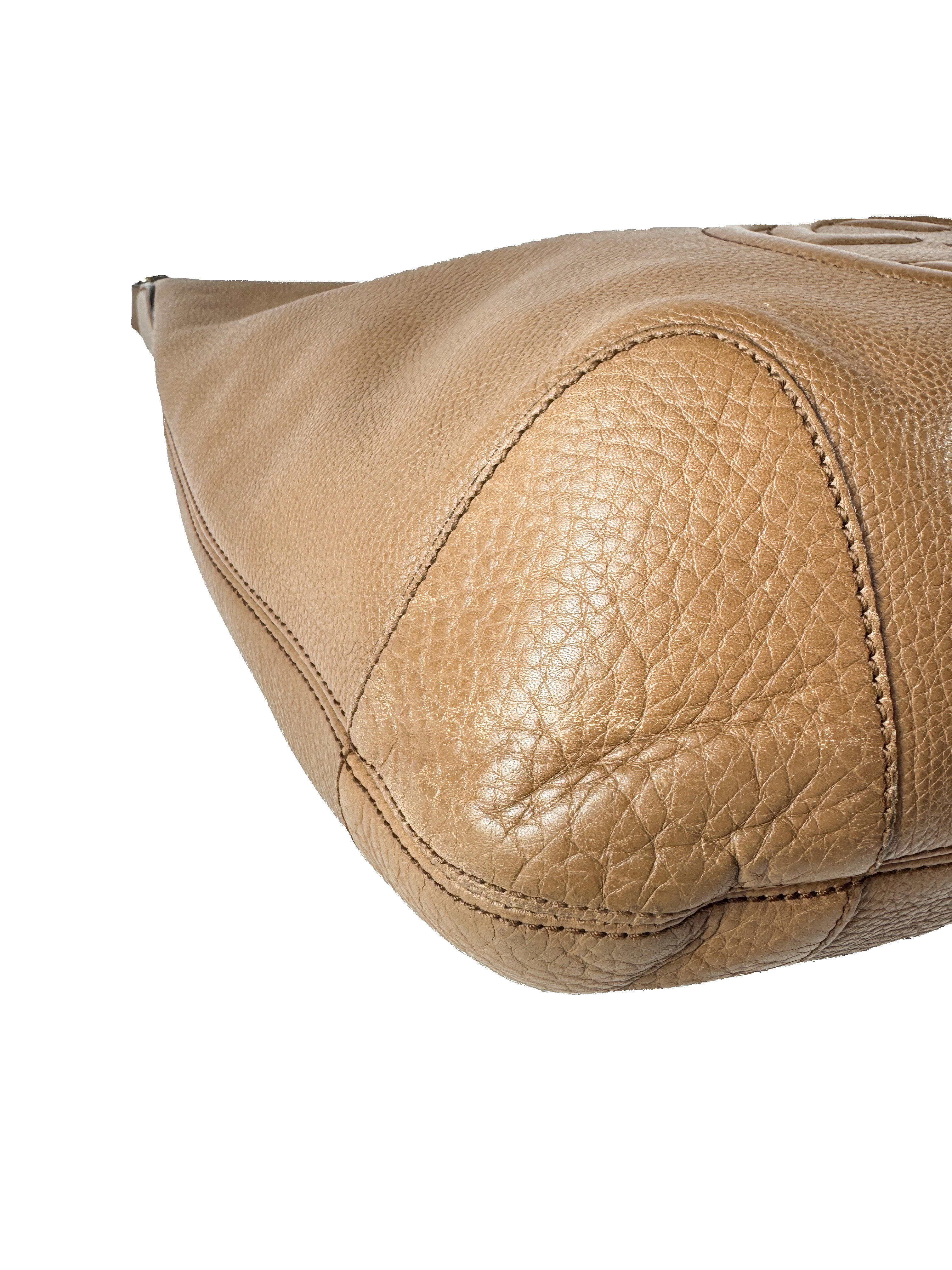 Gucci brown leather medium Soho shoulder bag 308981 002404