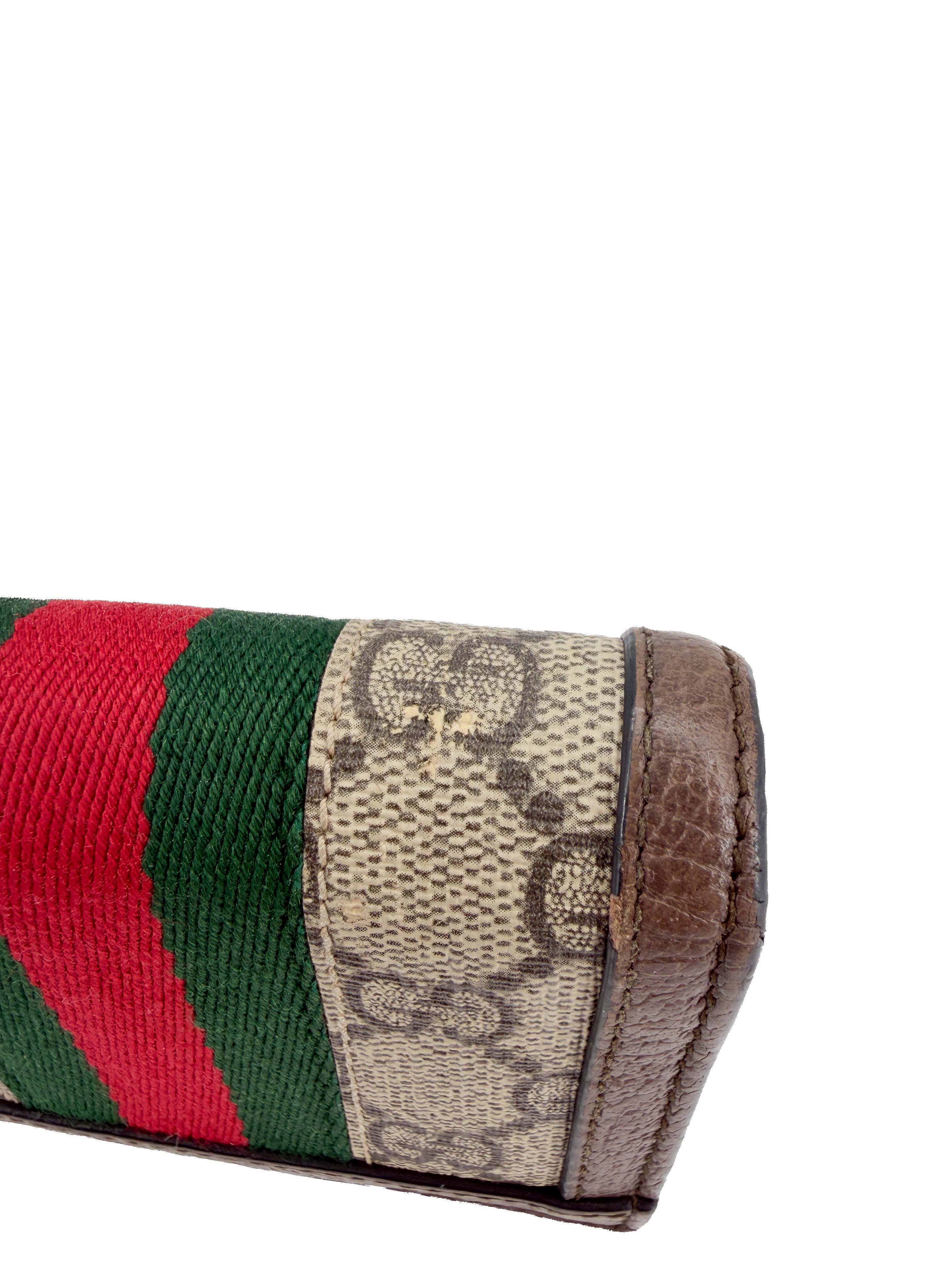 Gucci brown Ophidia compact wallet 523155-0416