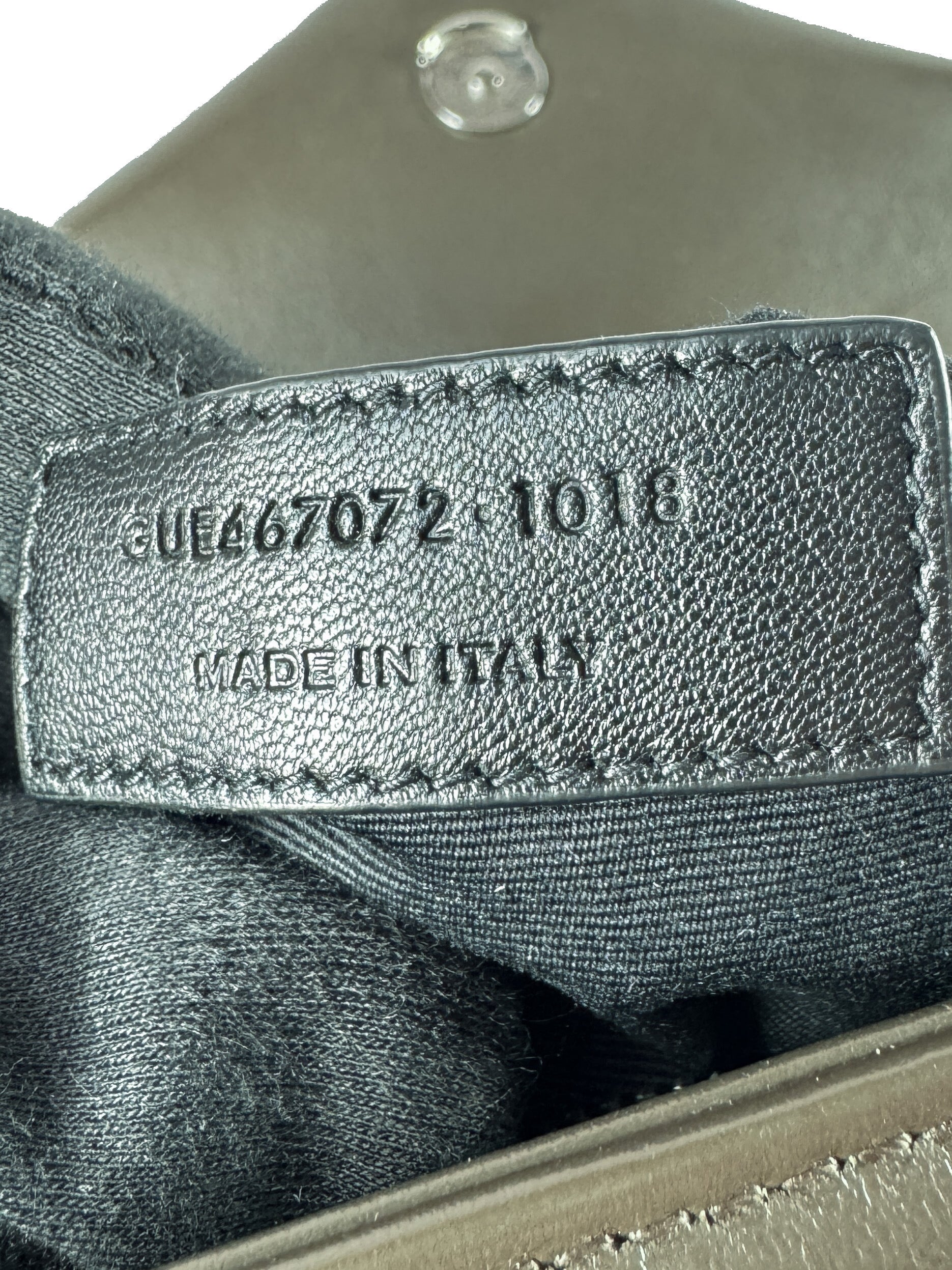 Saint Laurent olive monogram Matelasse toy loulou GUE467072-1018