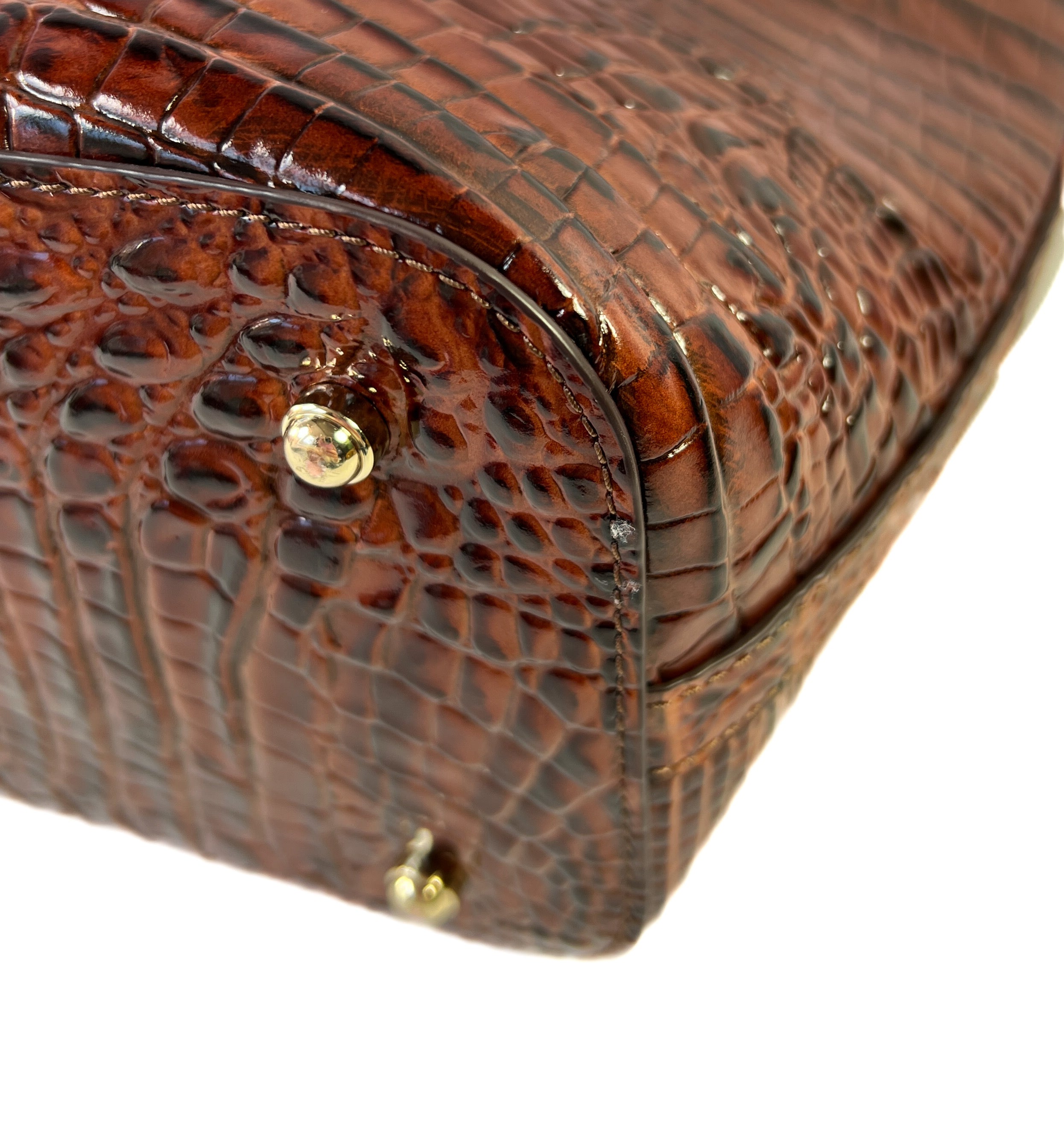 Brahmin brown medium Asher Melbourne tote