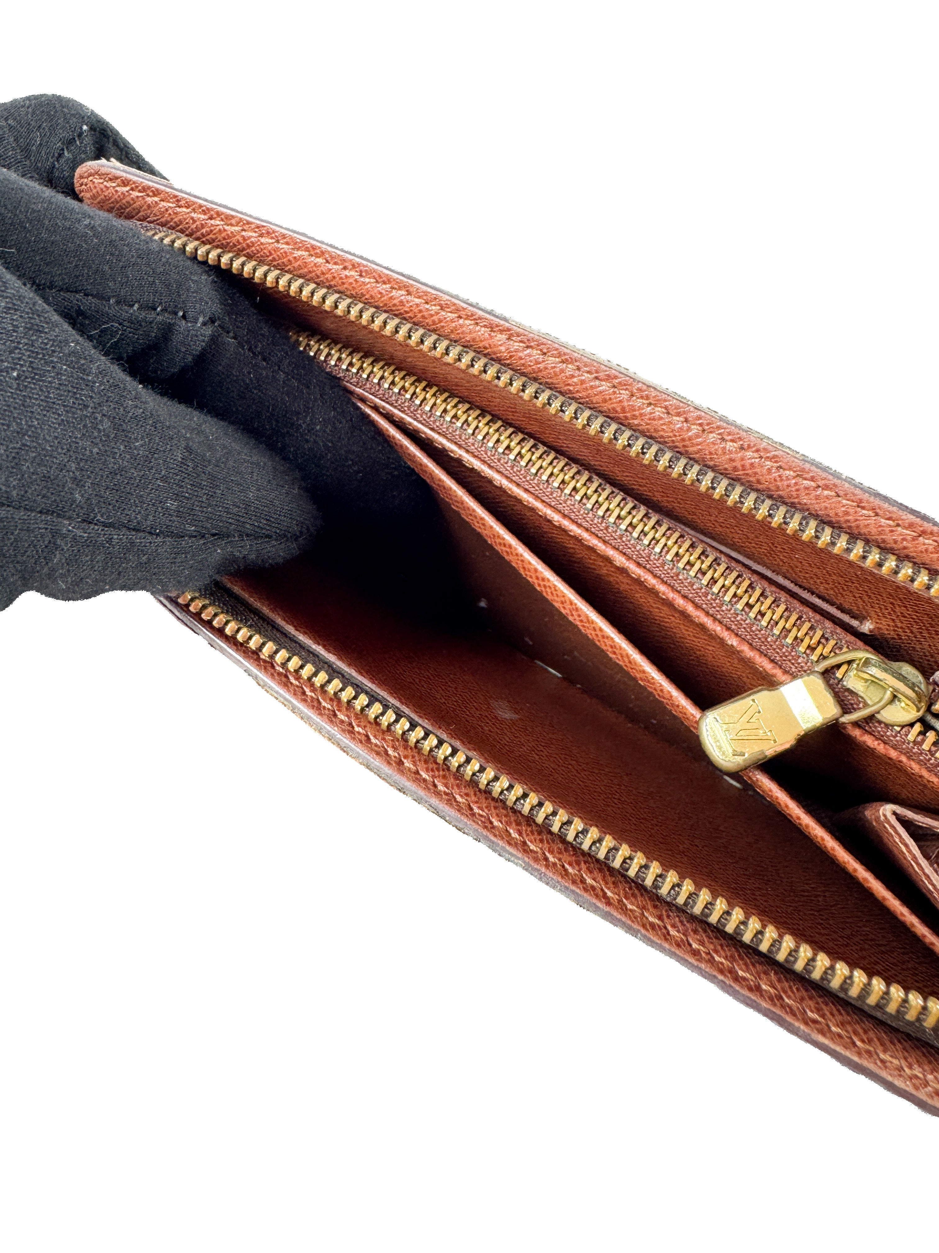 Louis Vuitton monogram Porte Monnaie Zip wallet TH0030