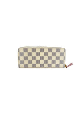 Louis Vuitton damier azur Clemence wallet GI5117
