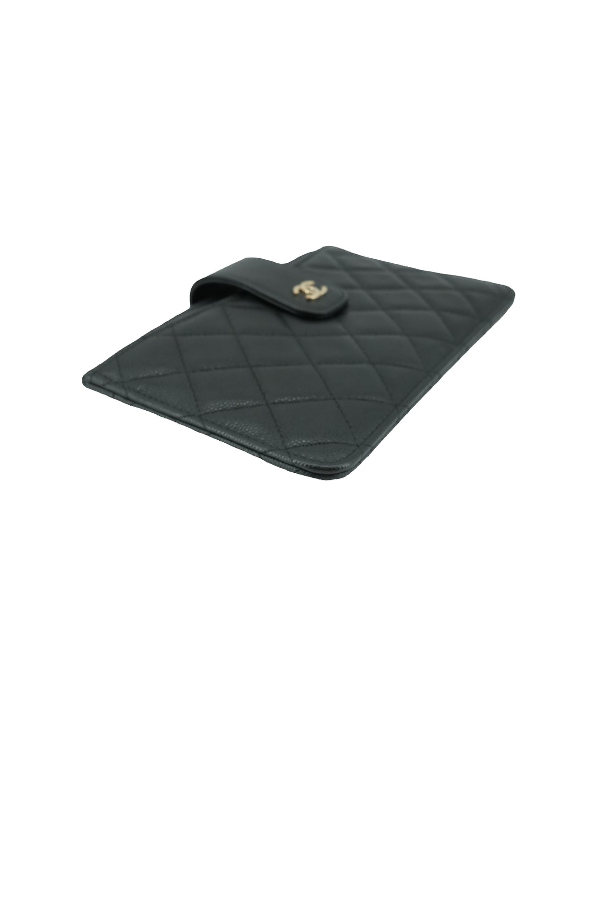Chanel caviar quilted classic strap pouch long wallet 28686501