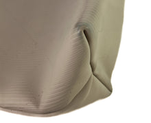 Burberry gray/beige zip pouch