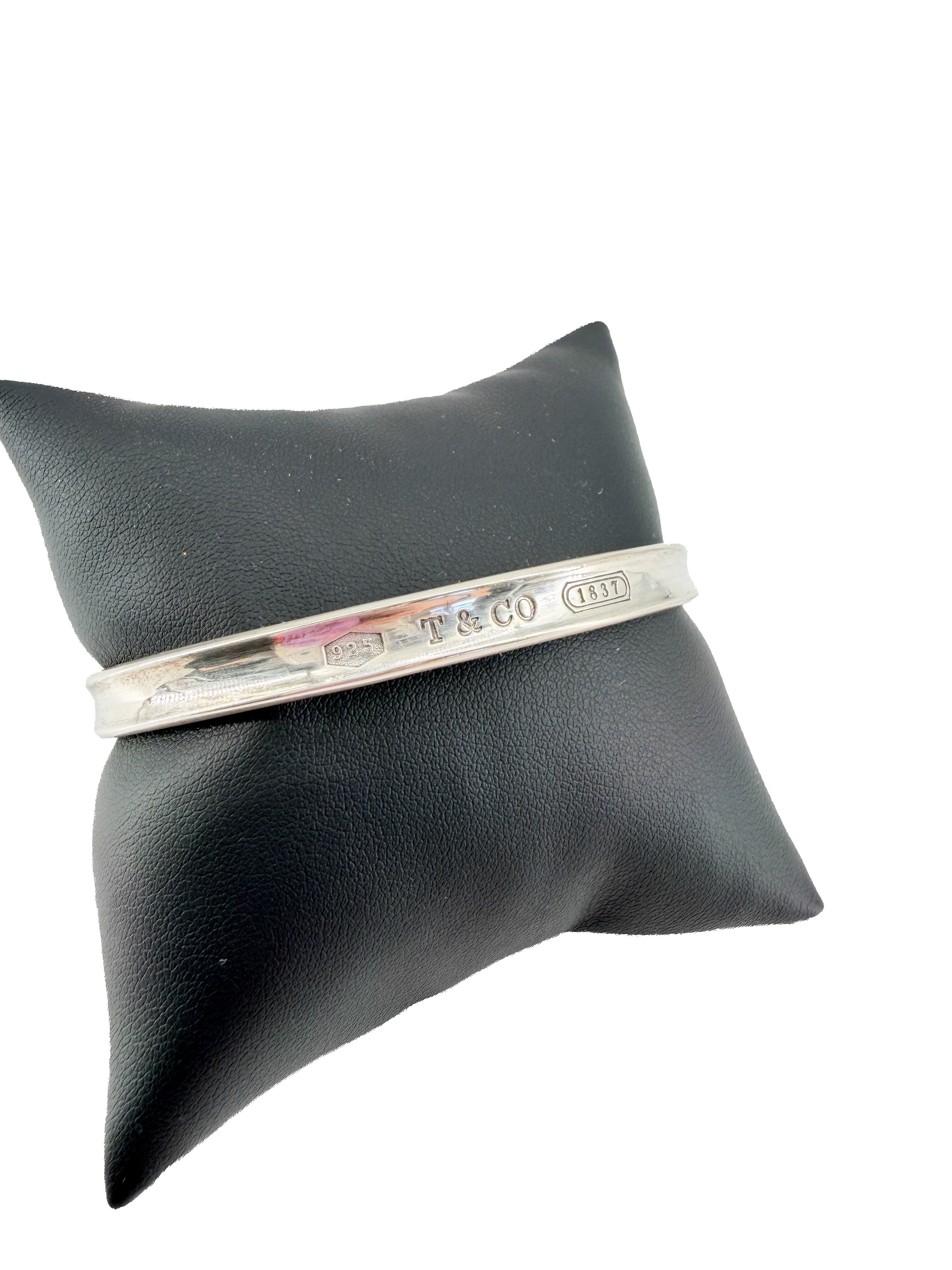 Tiffany & Co 1837 1997 slim bangle